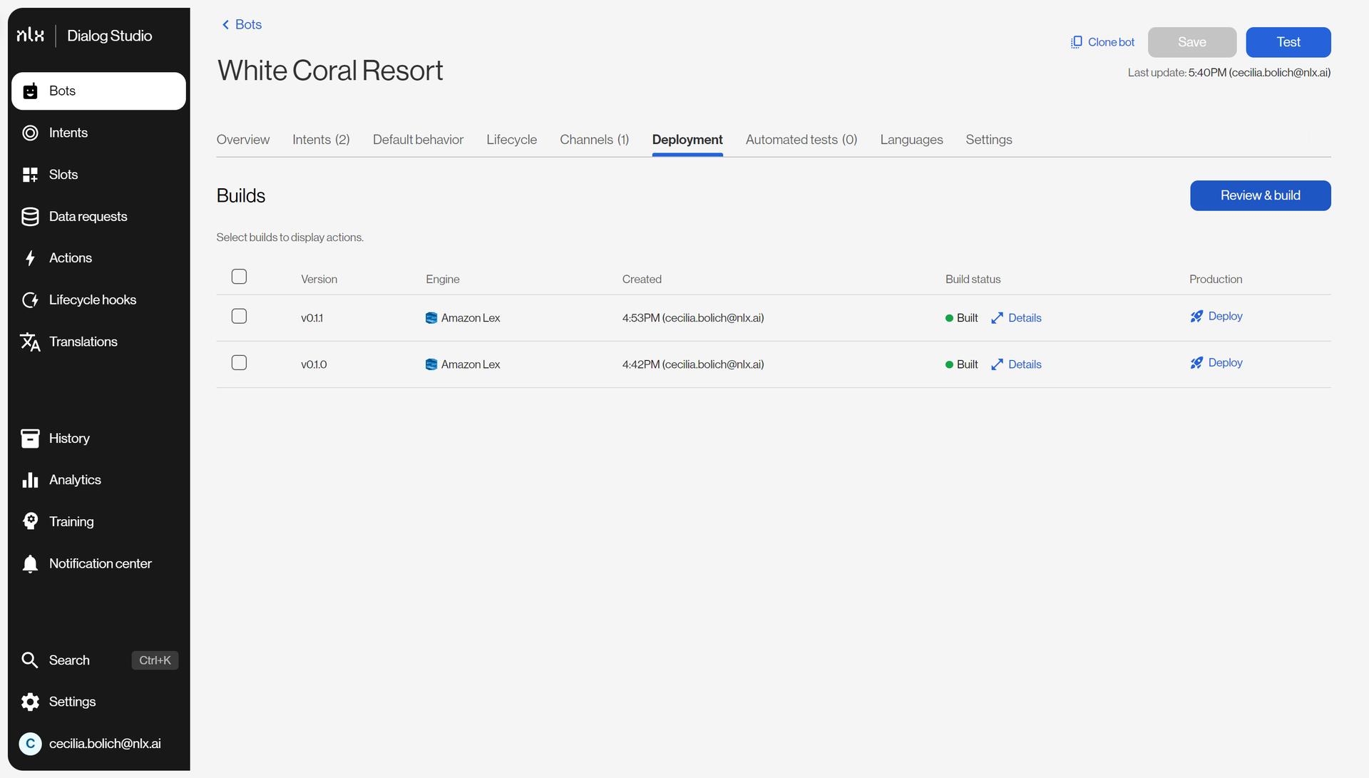 Bots Build Validation Checks Arcade