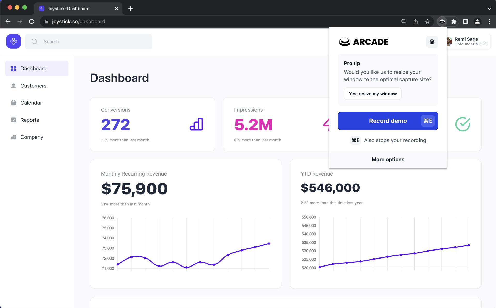How to create a demo with Arcade Arcade