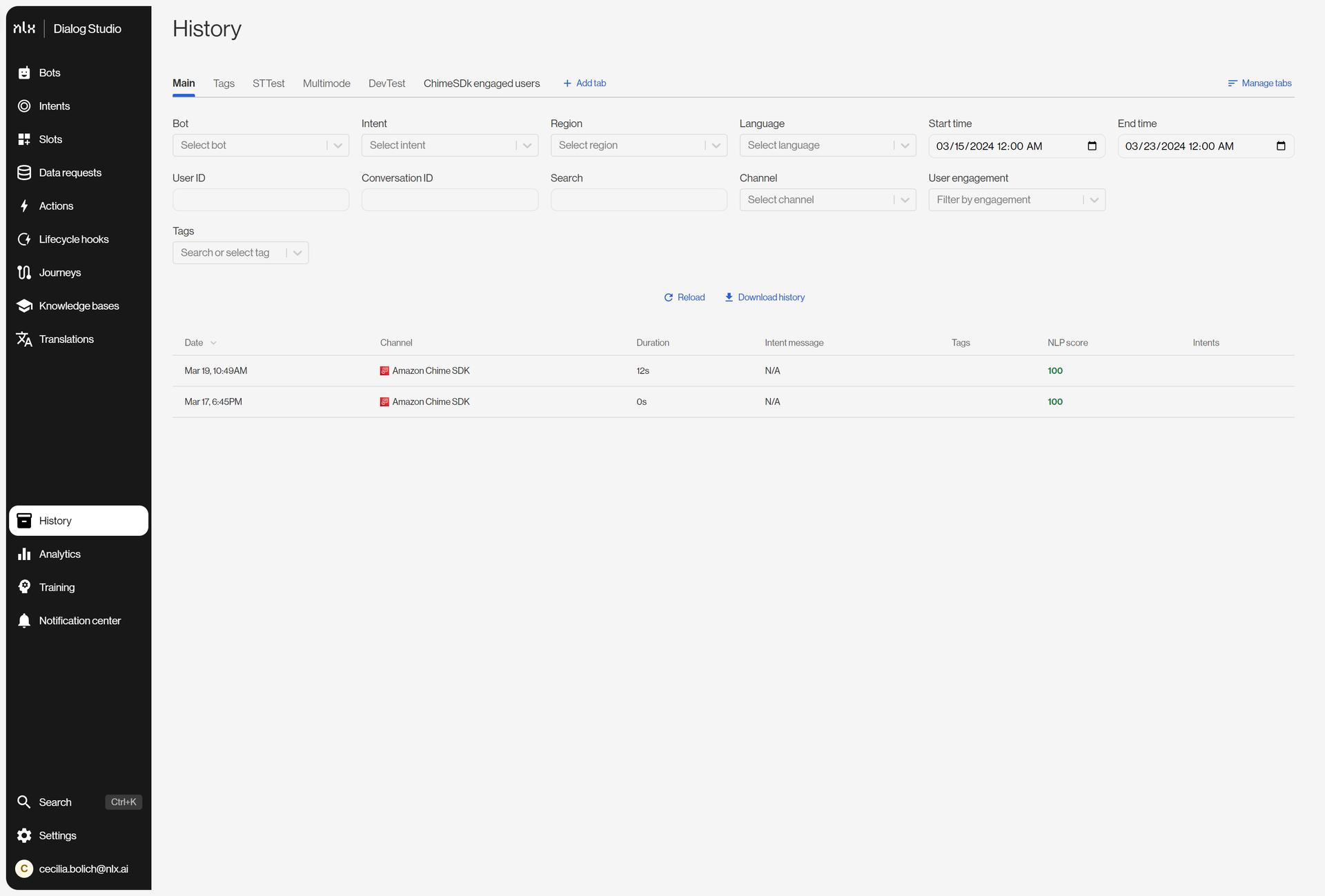 History Delete a tab Arcade