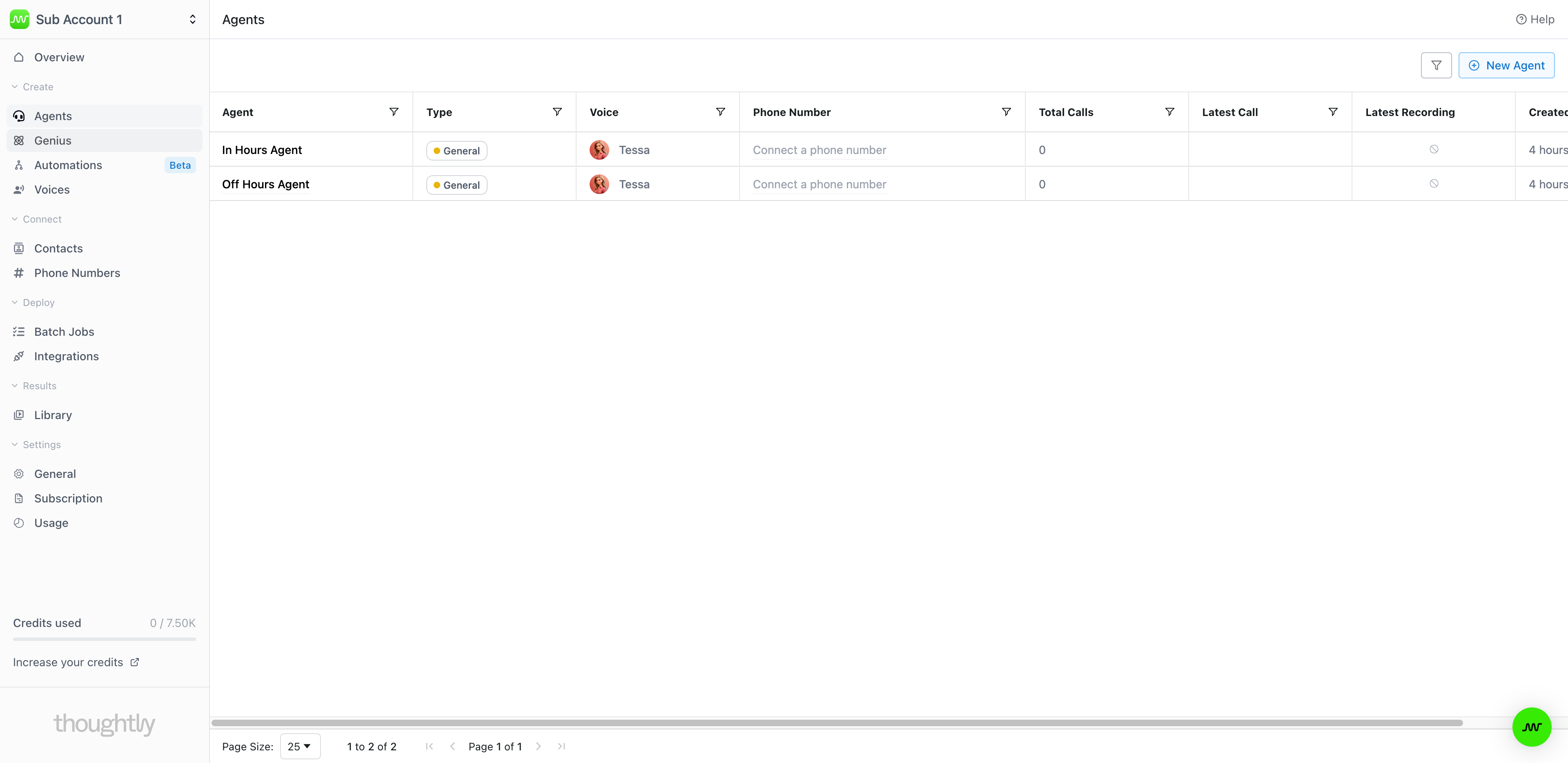 Connect to different outbound agents based on hours