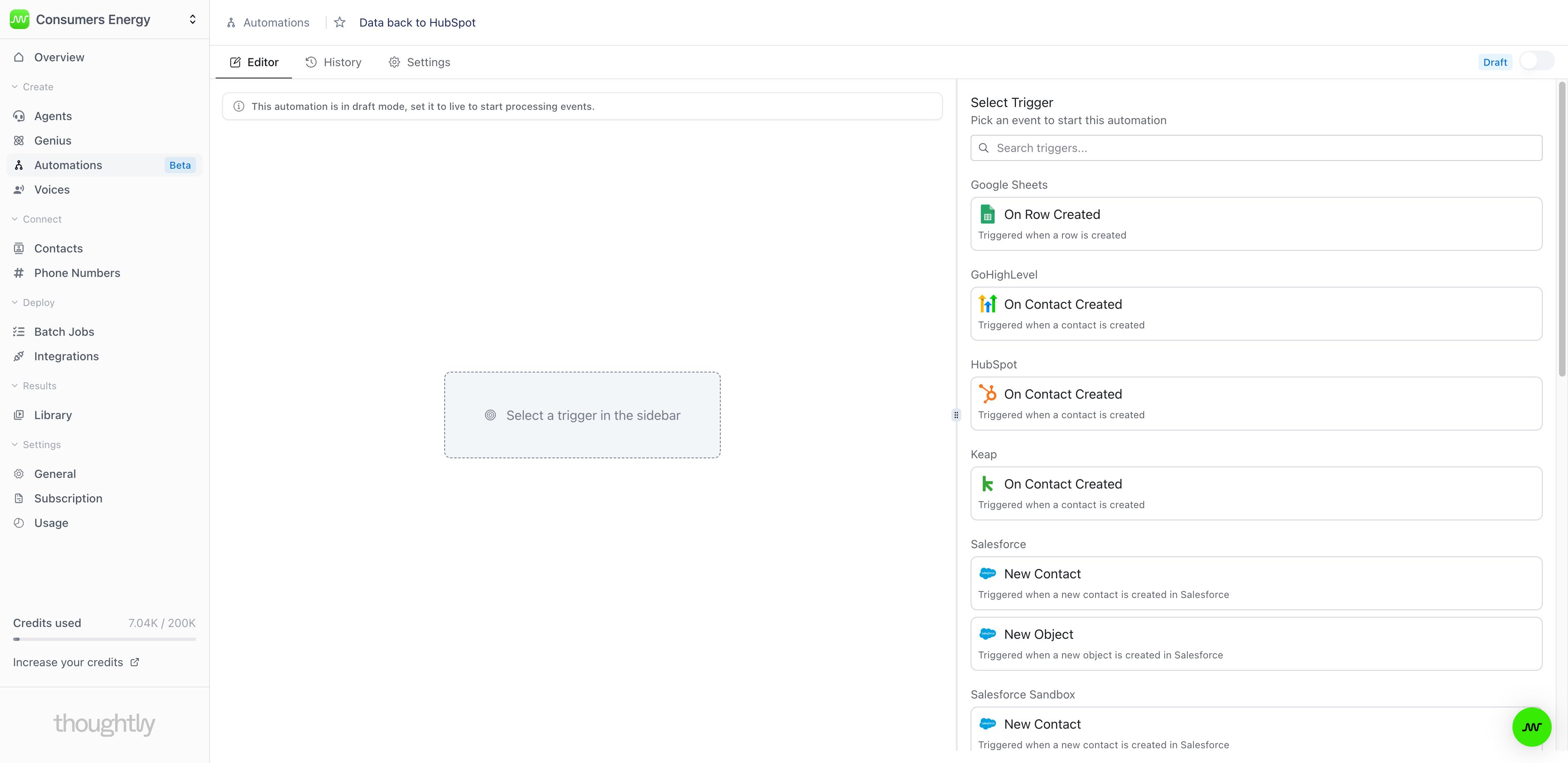 Sending data back to HubSpot