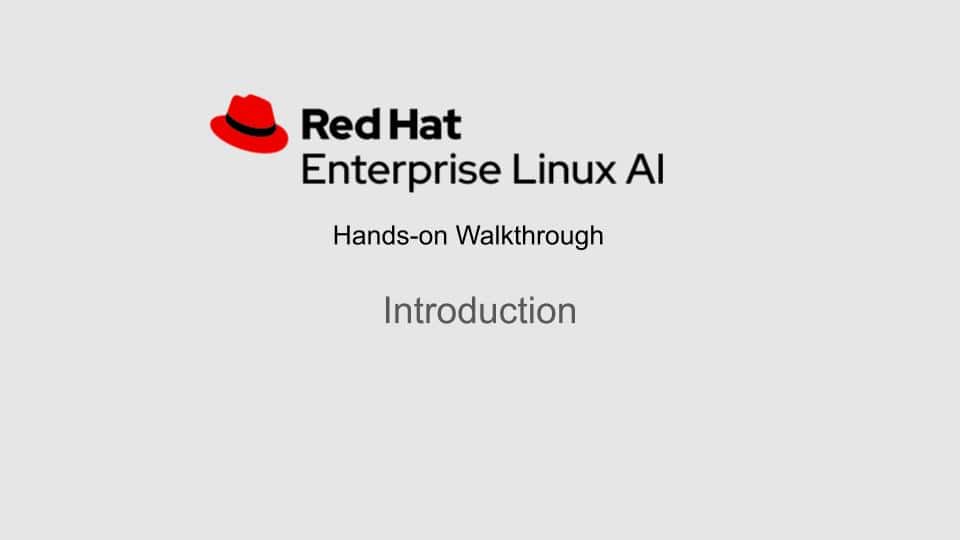 RHEL AI allows enterprises to develop applications on open-source LLMs
