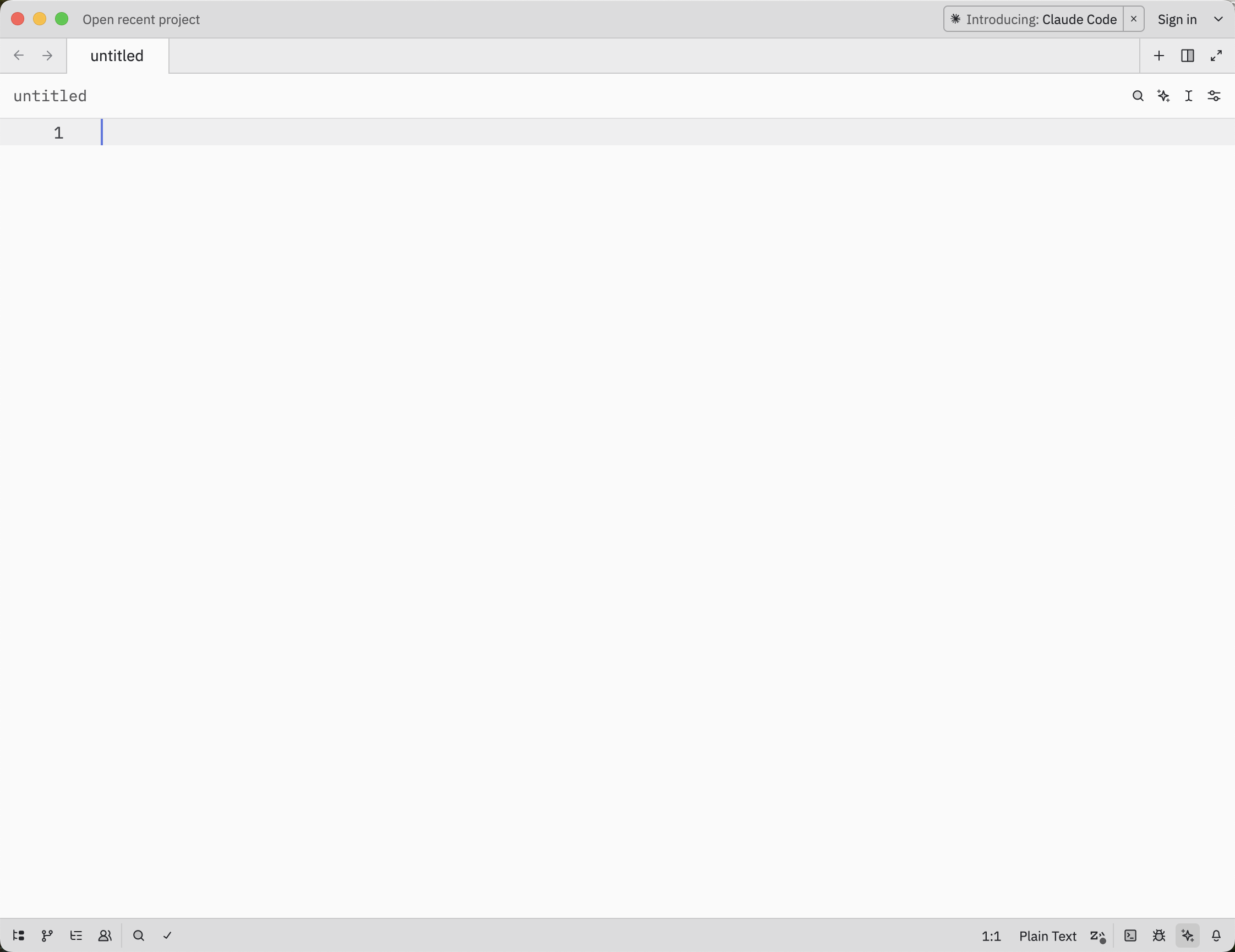 Open the agent panel