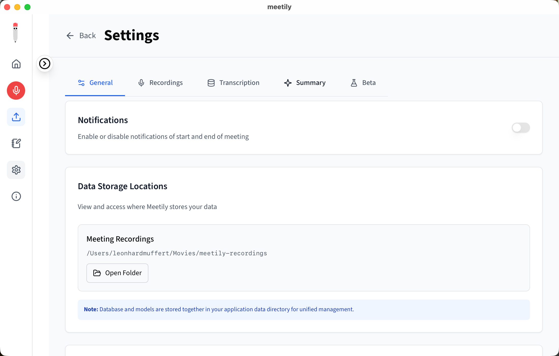 Navigate to Summary
