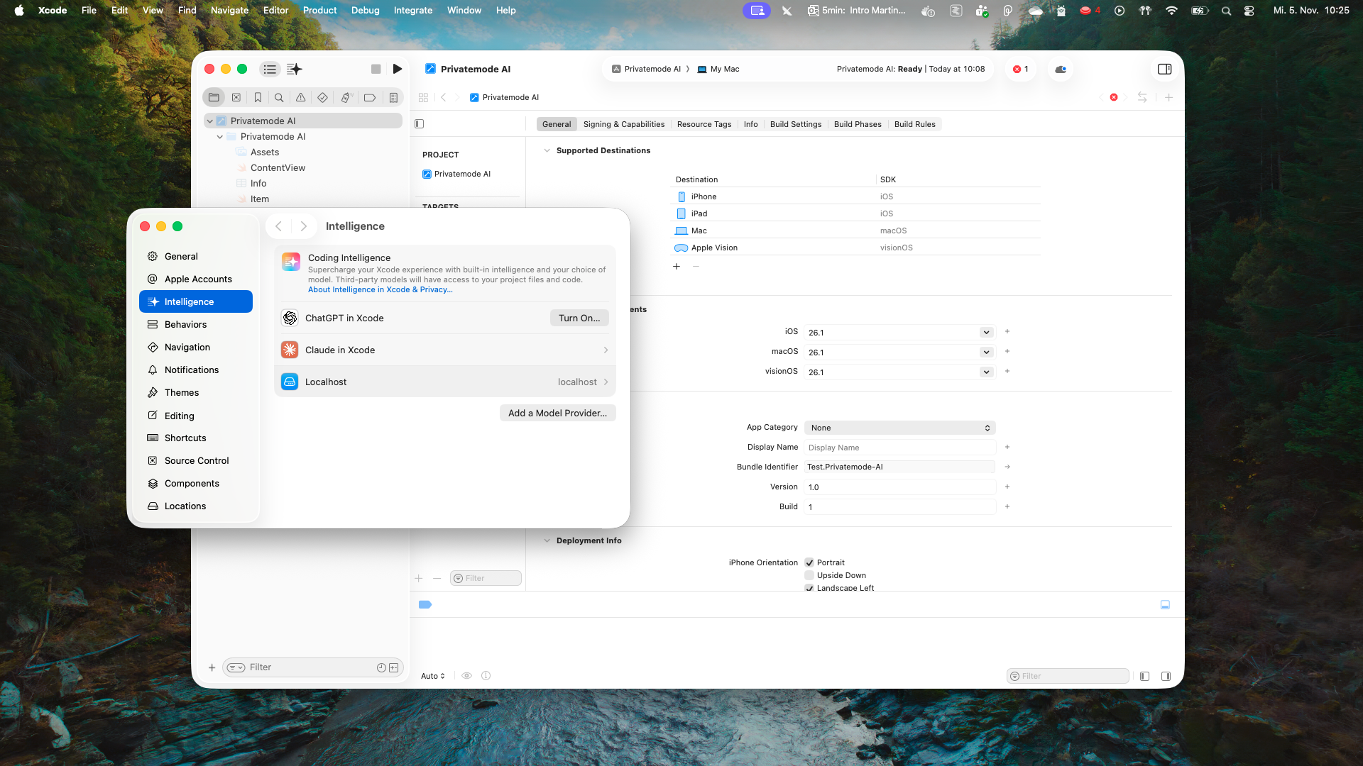 Select Localhost