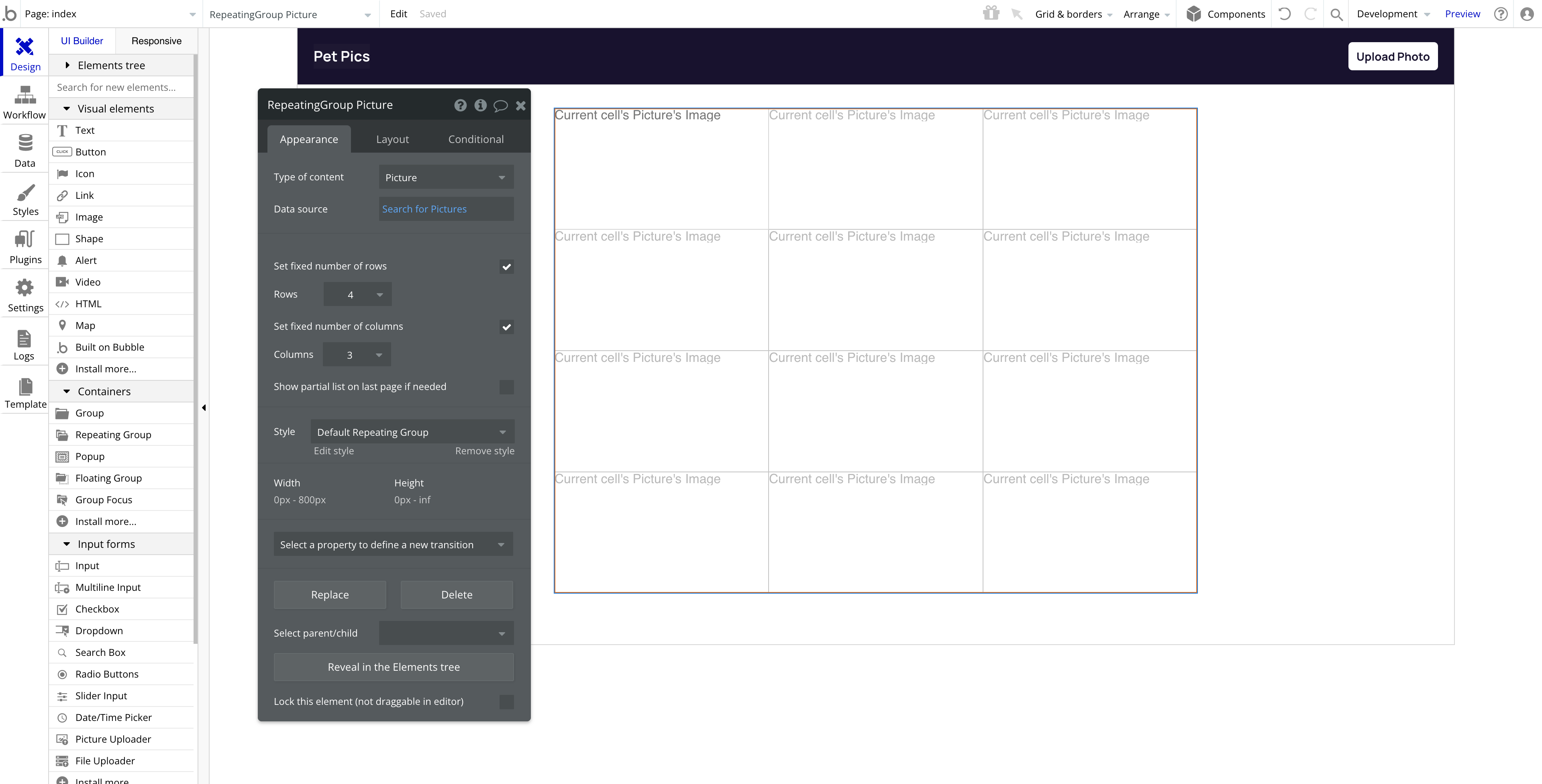 To see the Masonry Grid option, just make sure to UNCHECK “Set Fixed Number of Rows”...