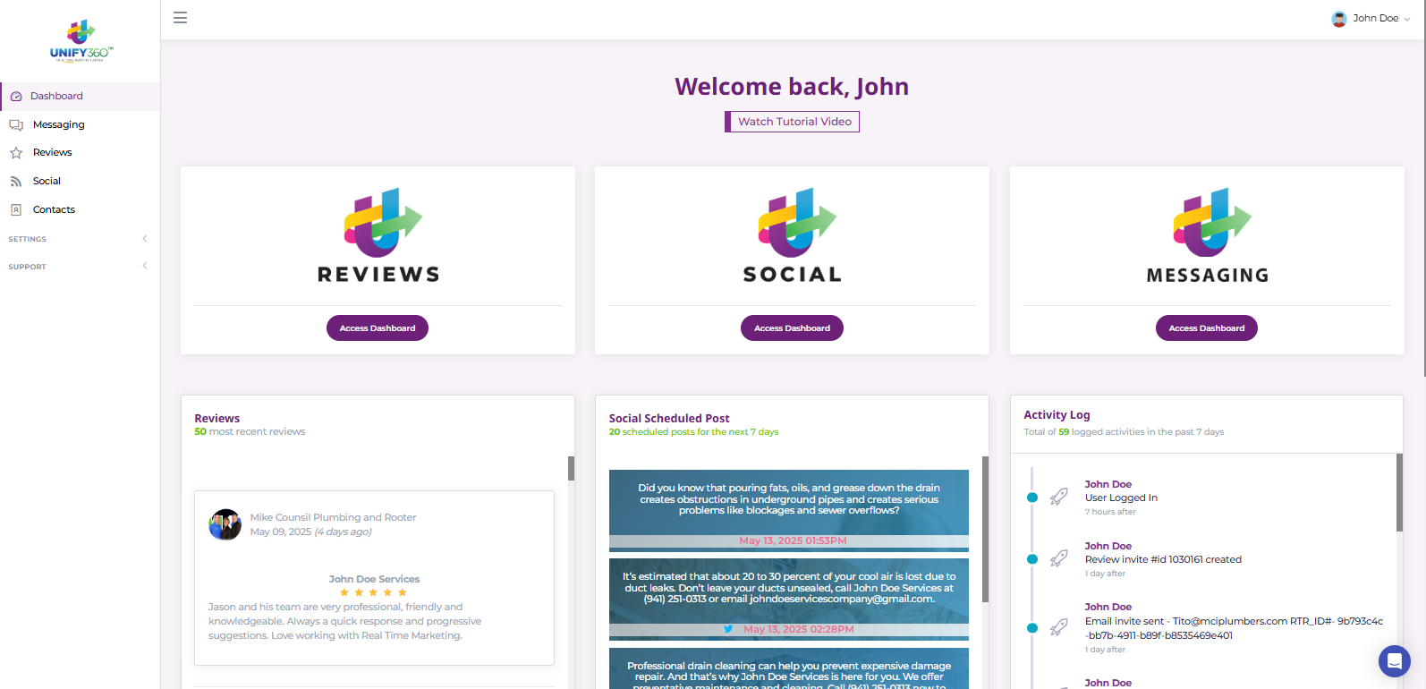 Click to access **Reviews**.