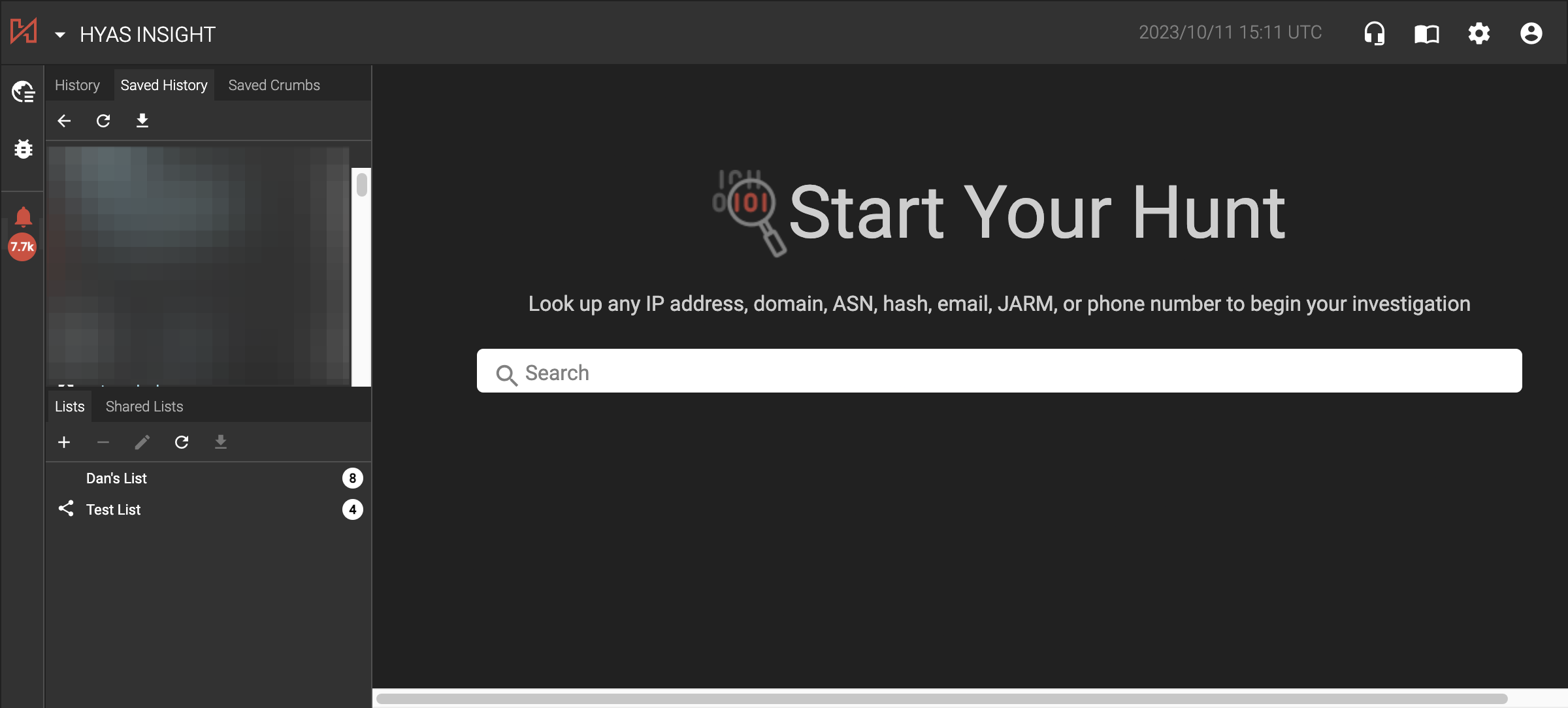In this demonstration, we'll create an Alert. Alerts can be useful for a number of reasons. Some of them include: being notified when an attacker stands up a new domain, when a new domain is created containing key words you're interested in or when malware is associated with a new set of infrastructure.