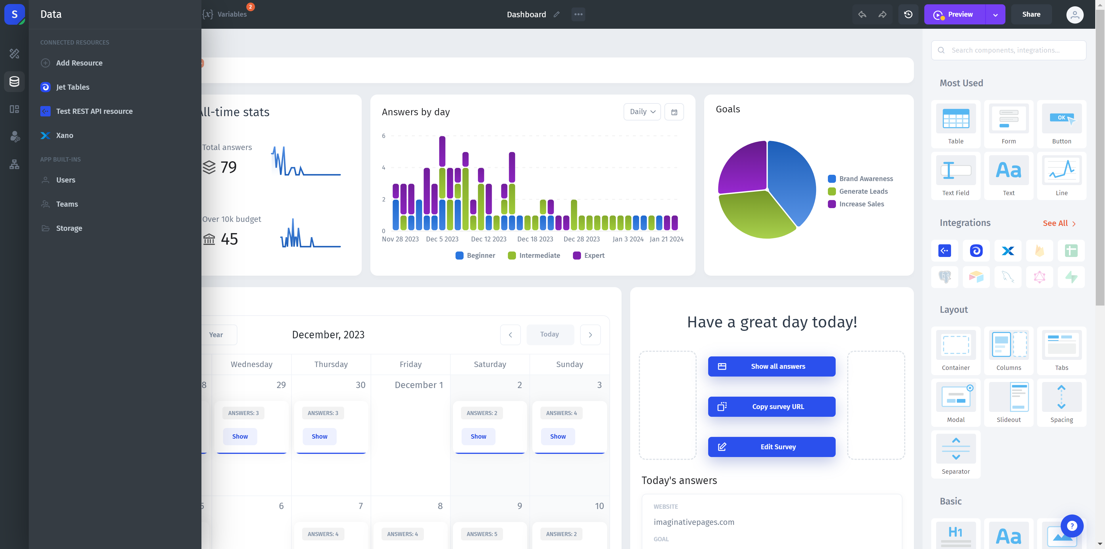 Create a new resource for authentication
