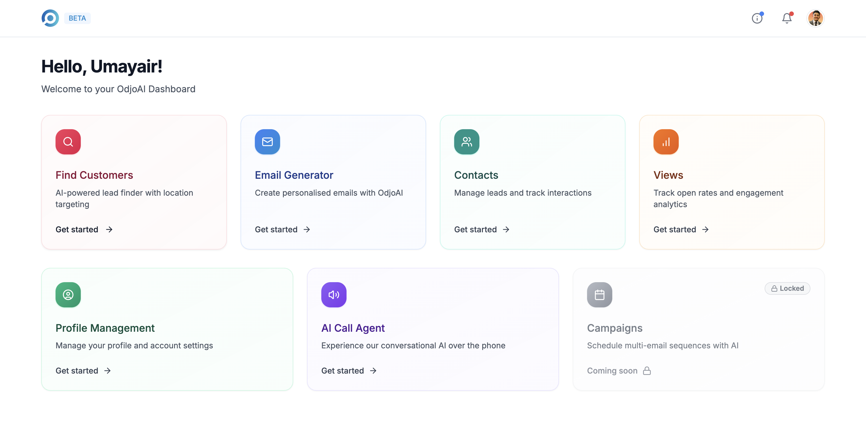 Experience the power of AI-driven lead discovery. Select **Find Customers** to unlock tailored customer opportunities for your business.