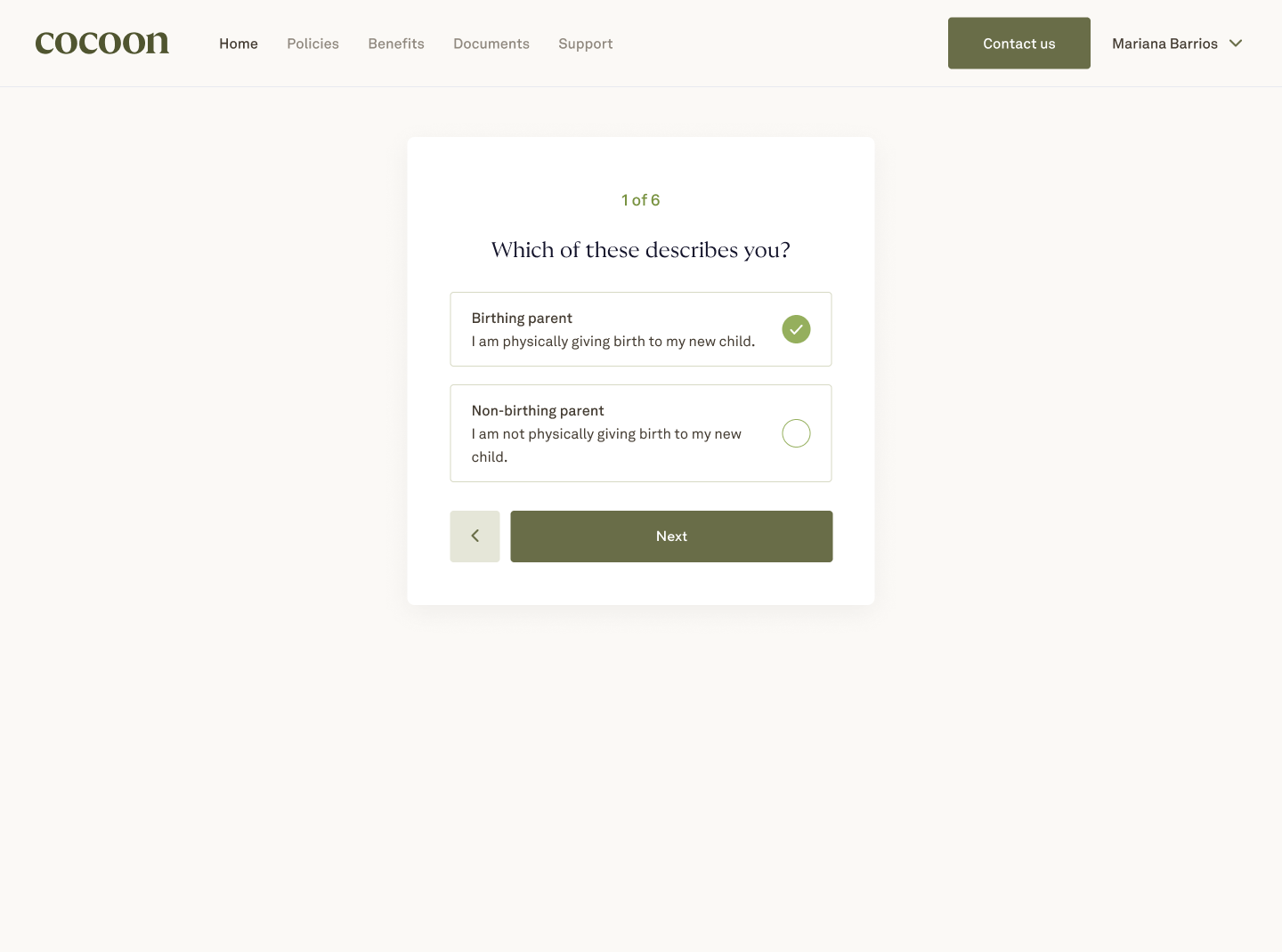 We ask a series of simple questions to determine employee eligibility, auto-populating based on employee census data where possible