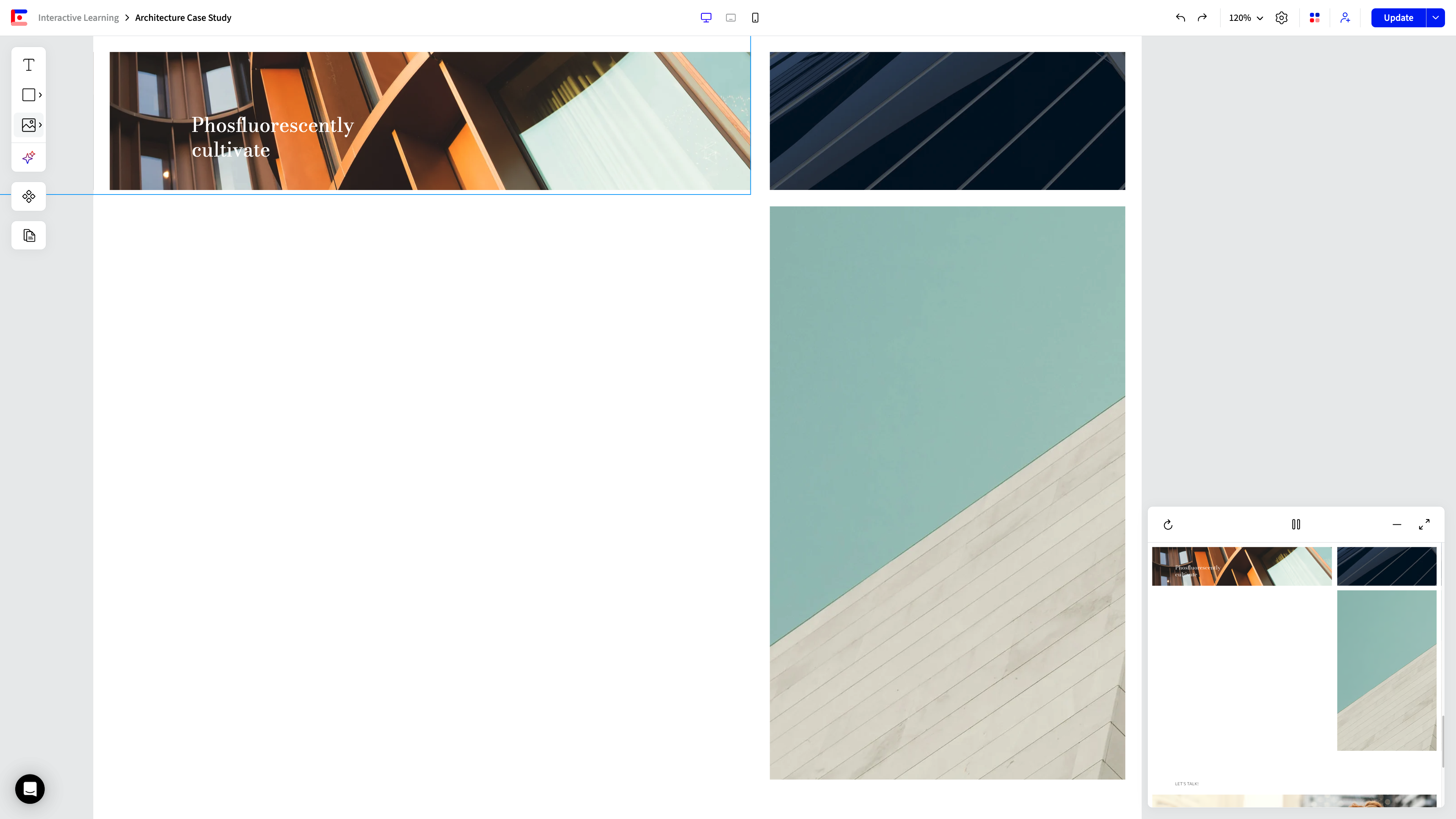 To add images in Editor, click the Media Menu from the Toolbar.