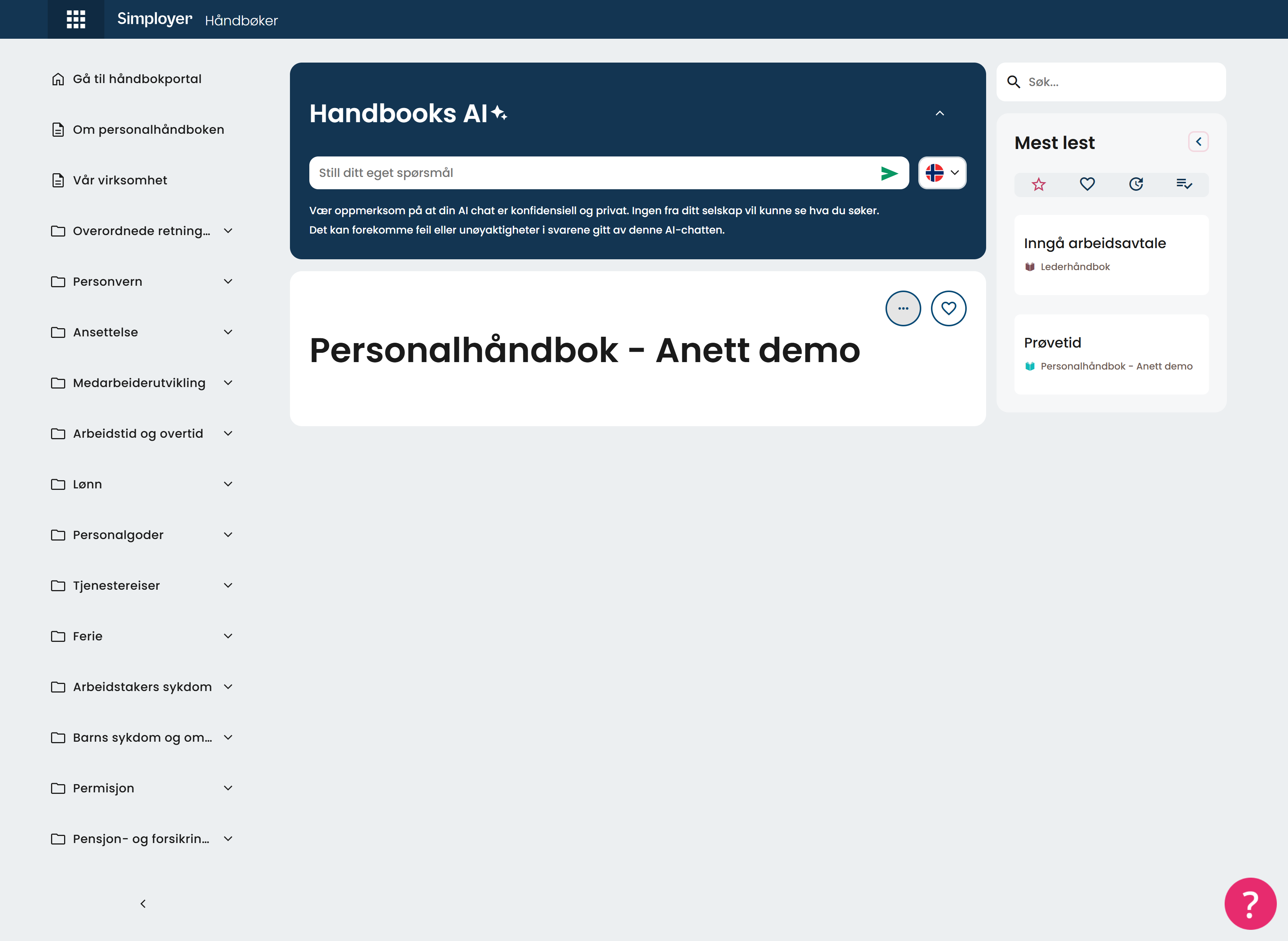 Trykk på handlingsknappen og velg rediger