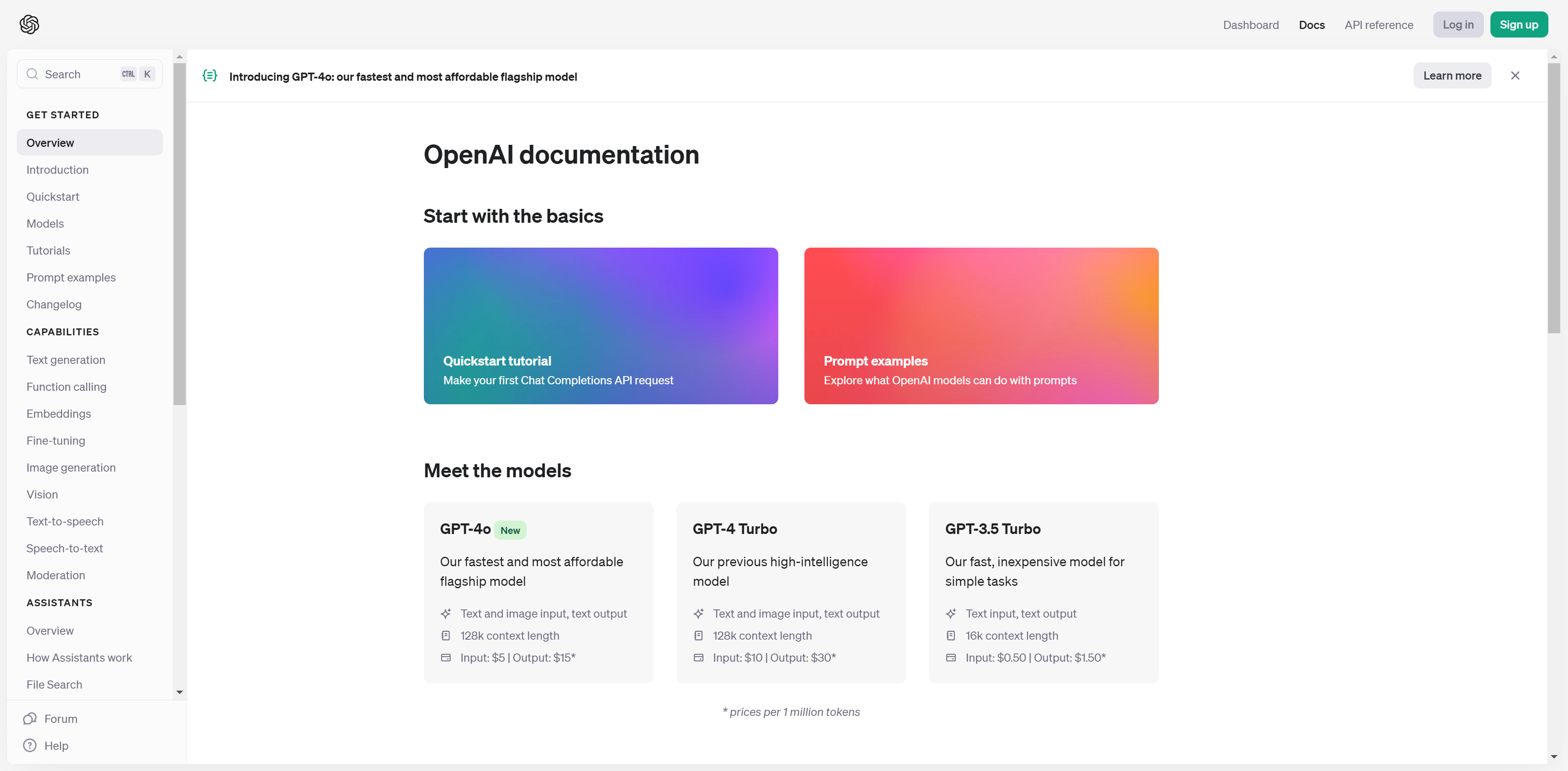 OpenAI API사이트에서 회원가입과 로그인을 진행해주세요. 