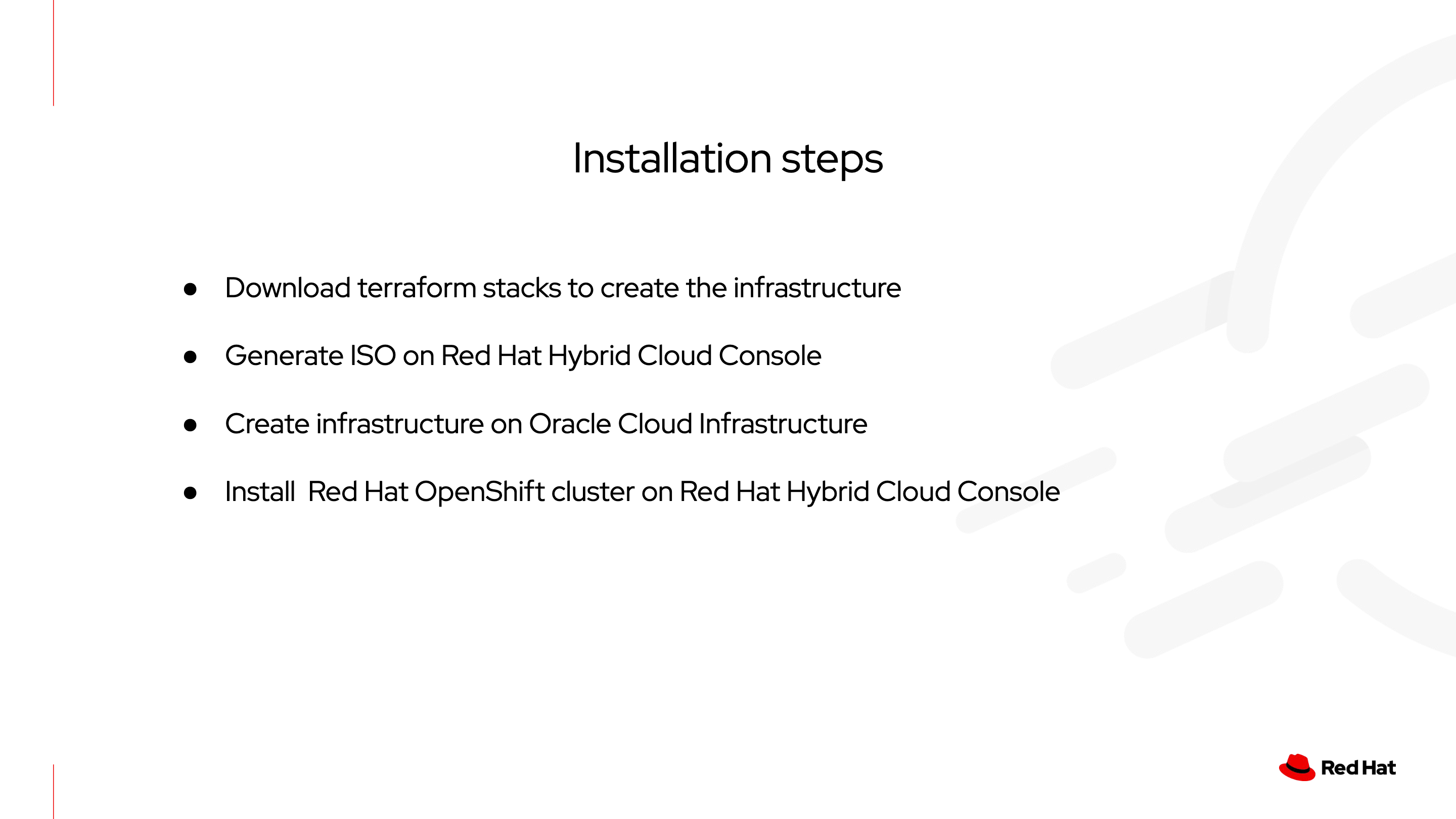 These are the steps to follow.