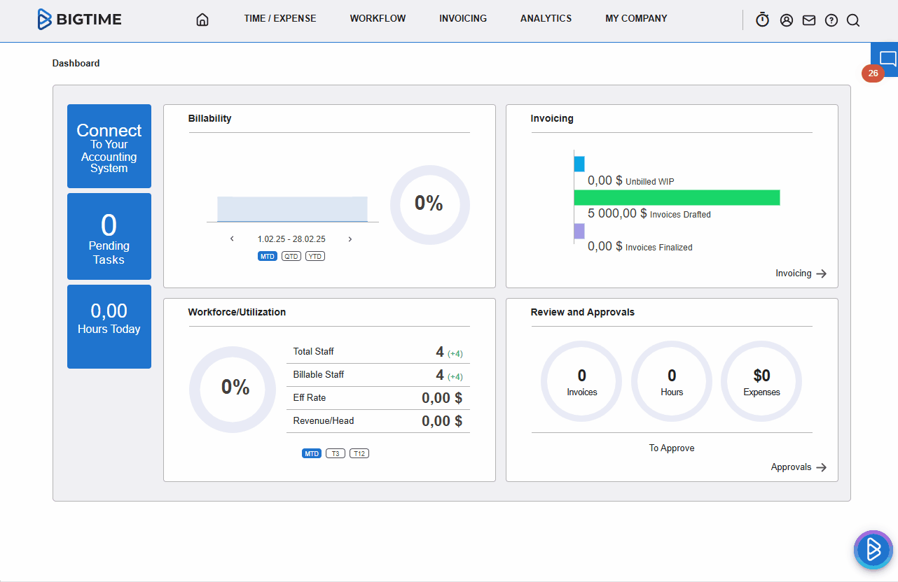 Discover the invoicing features that streamline your billing process effortlessly. Click on the Invoicing Tab. 