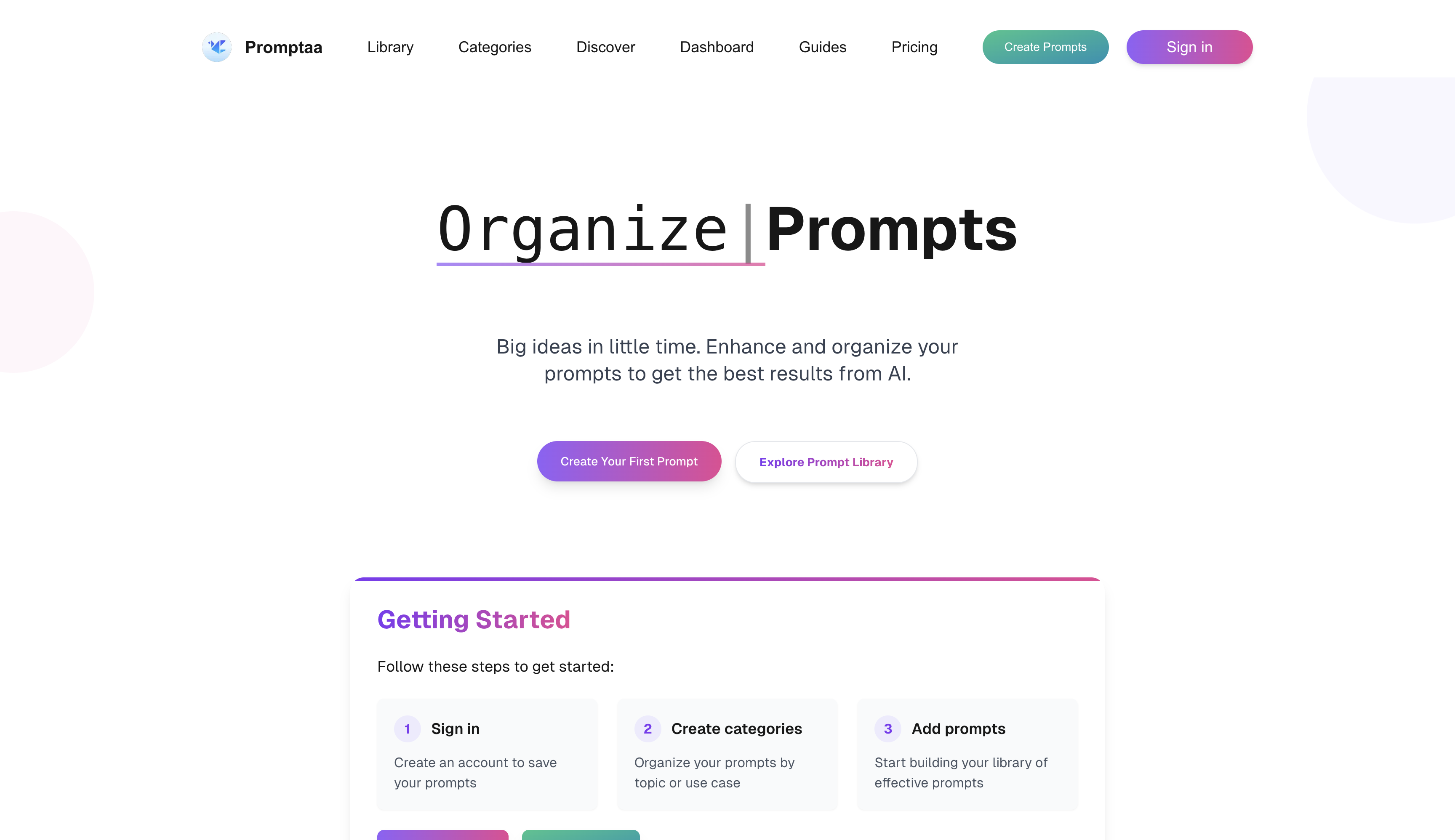 Register or sign-in to access prompts
