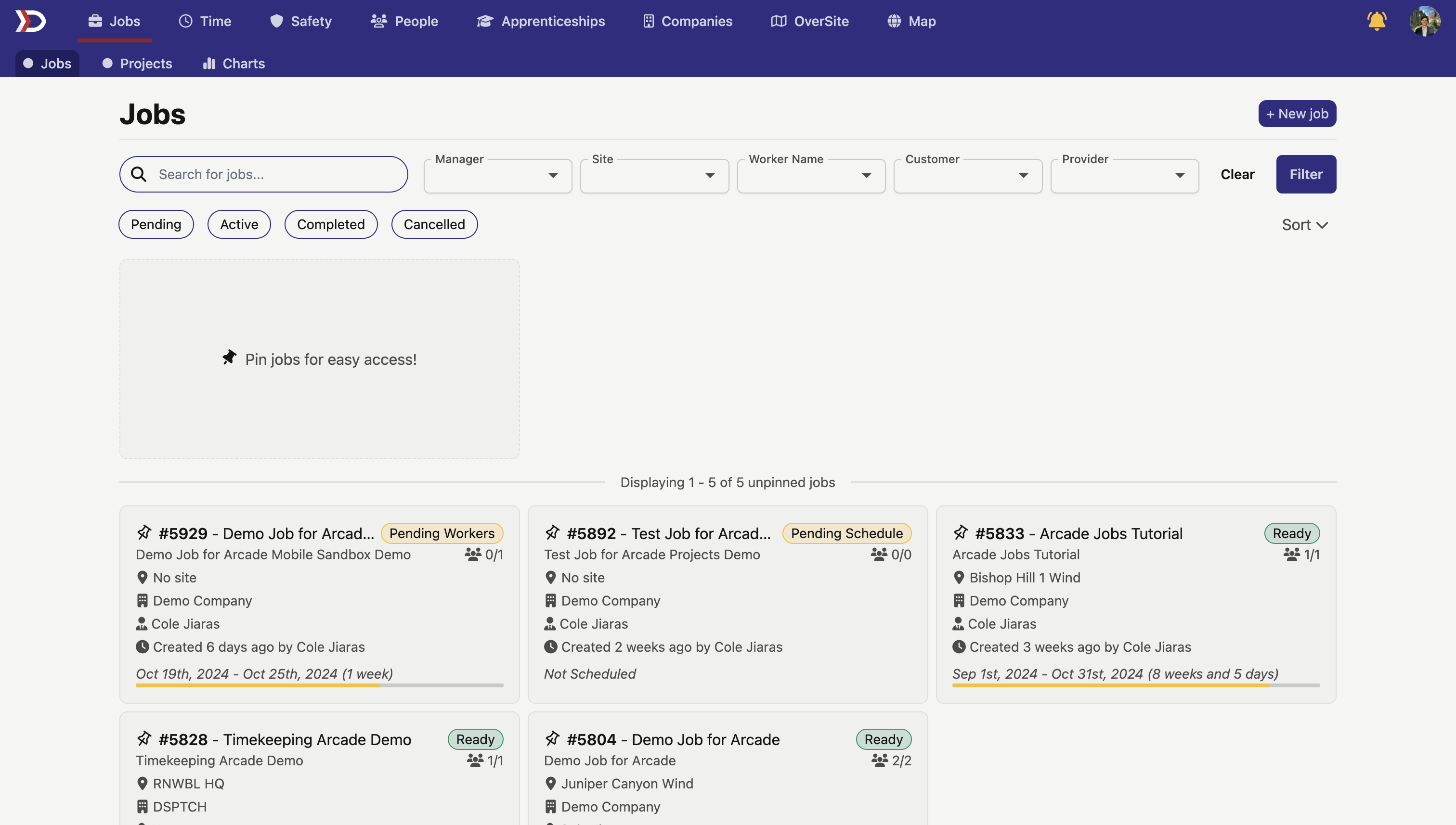 To start, let's navigate to the Forms Catalog in the Safety tab