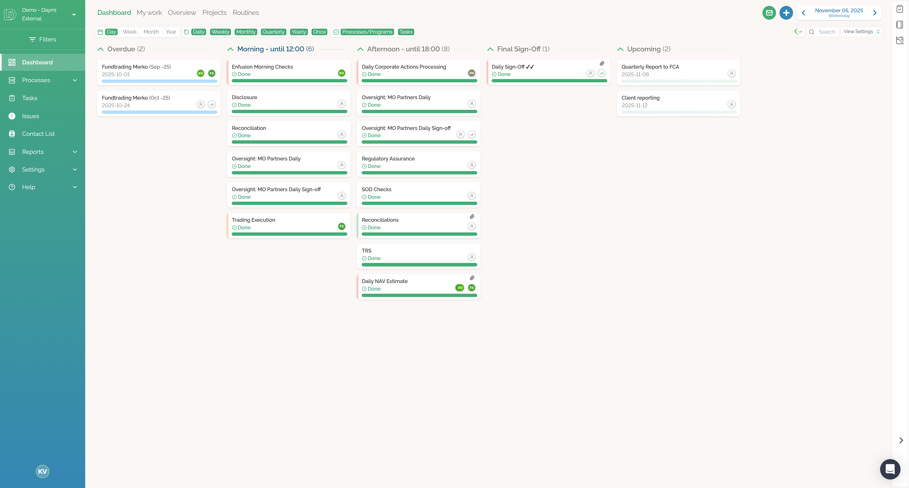 Select the ➕ button to initiate the creation of your new process template.