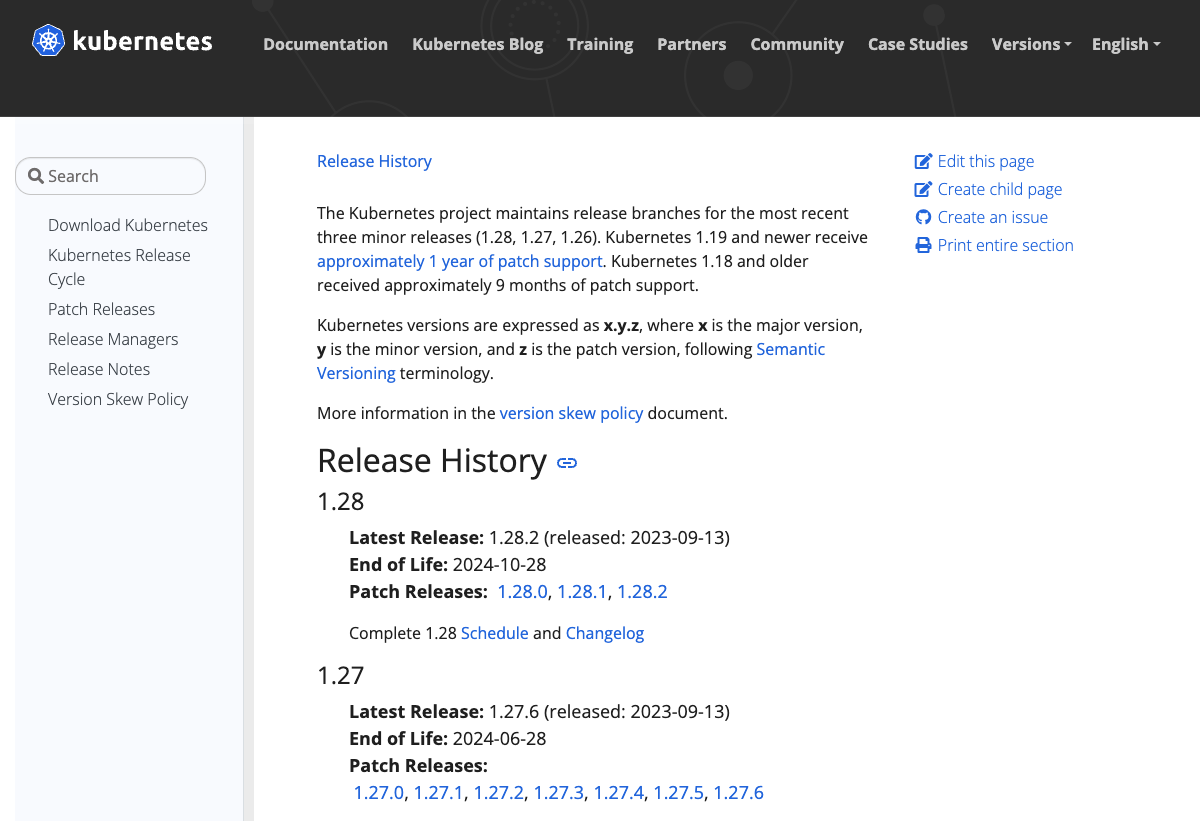 Kubernetes update day for your clusters!