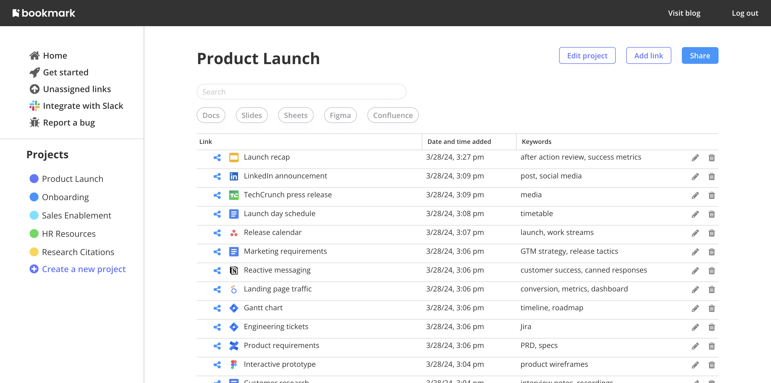 You can filter for Google Docs.
