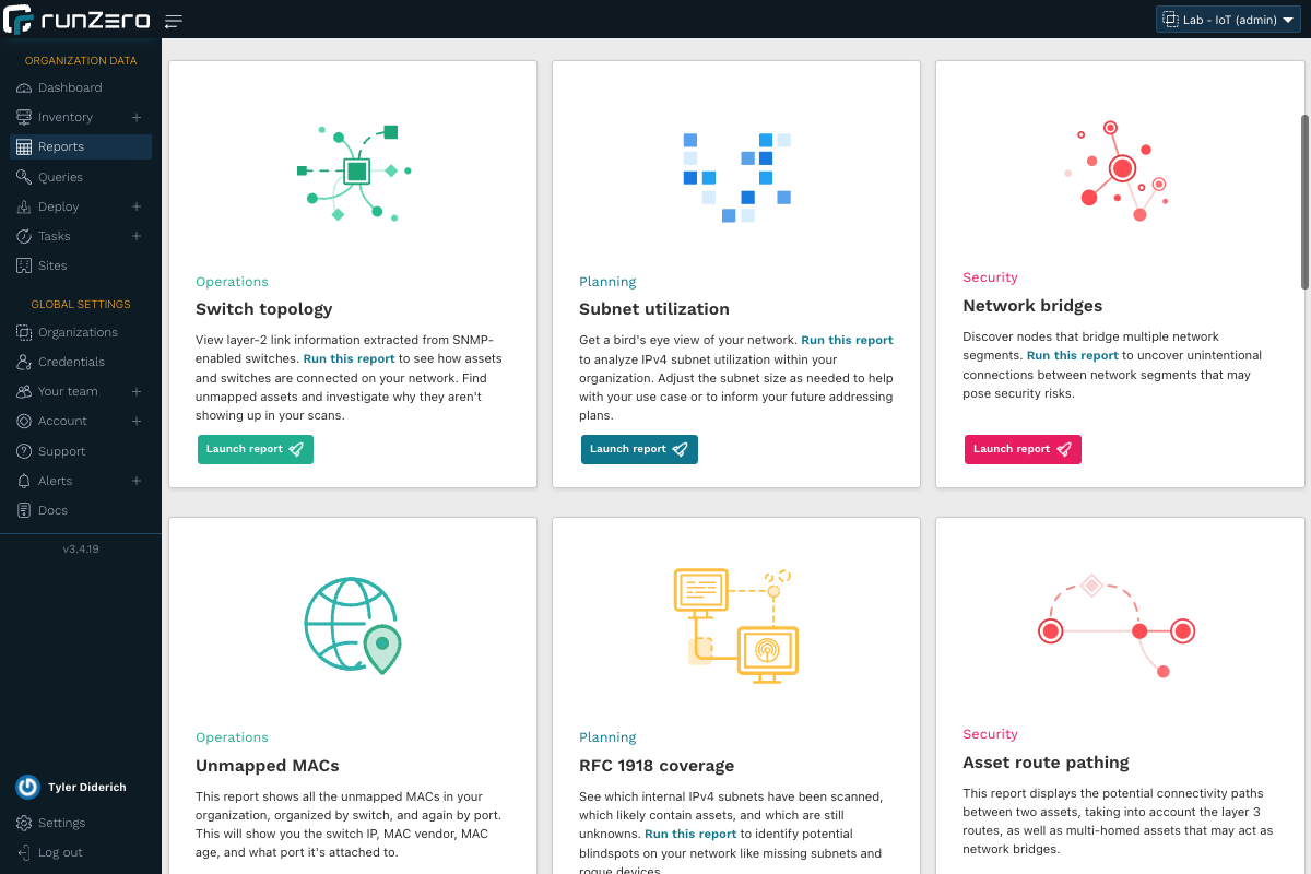 runZero's Subnet utilization report can help you understand your subnet utilization