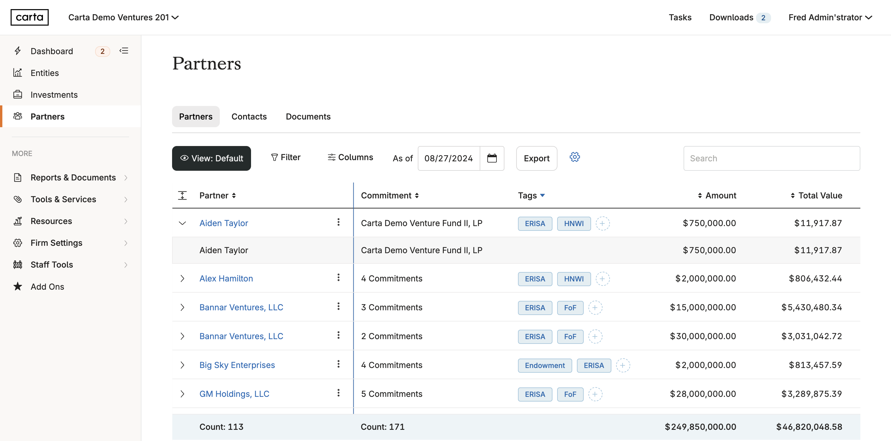 Use tags to better organize the data in your LP Dashboard