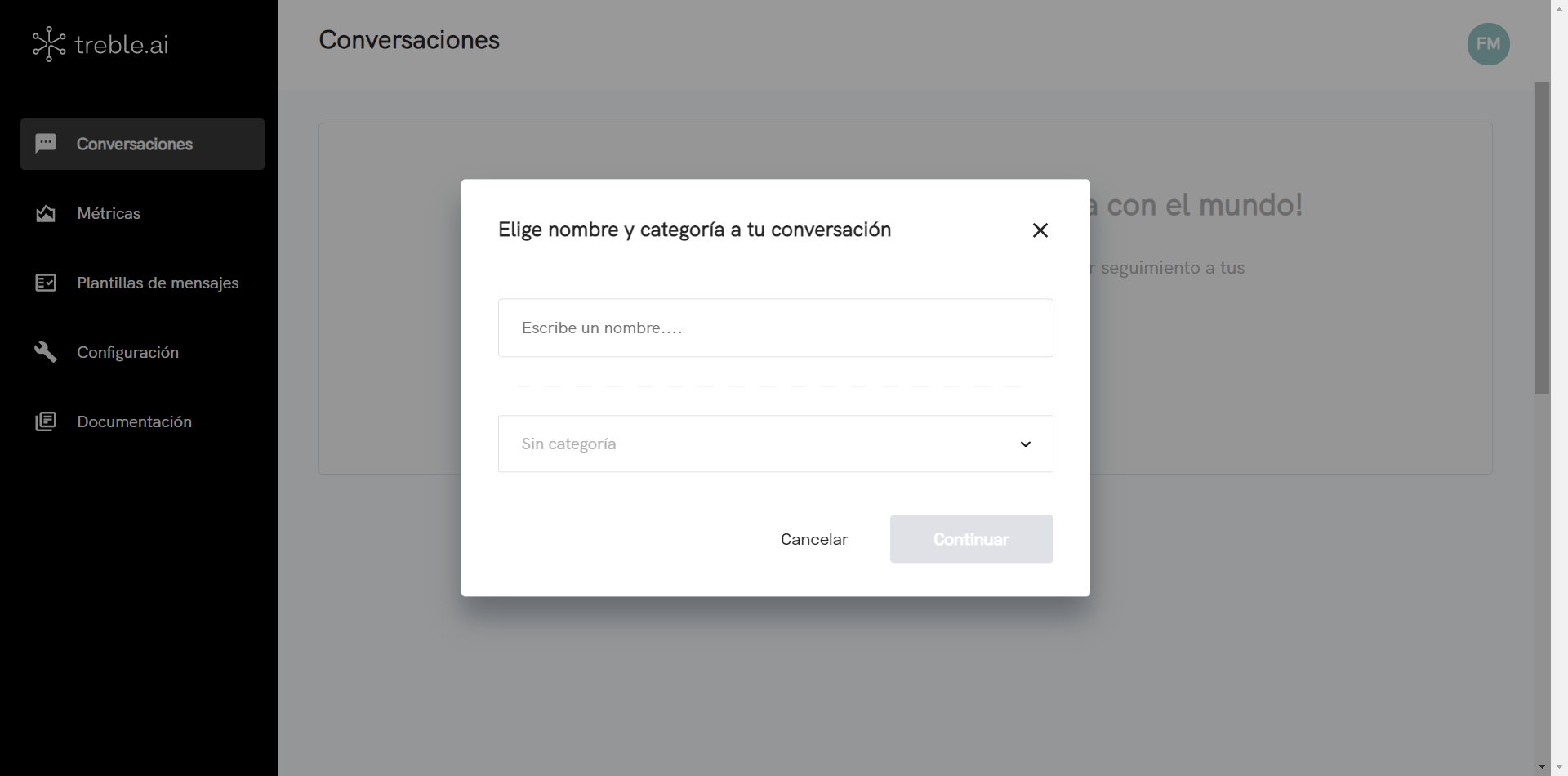Asigna un nombre