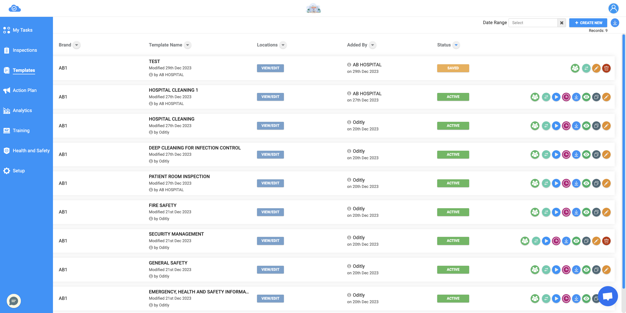 Click here to see analytics reports.