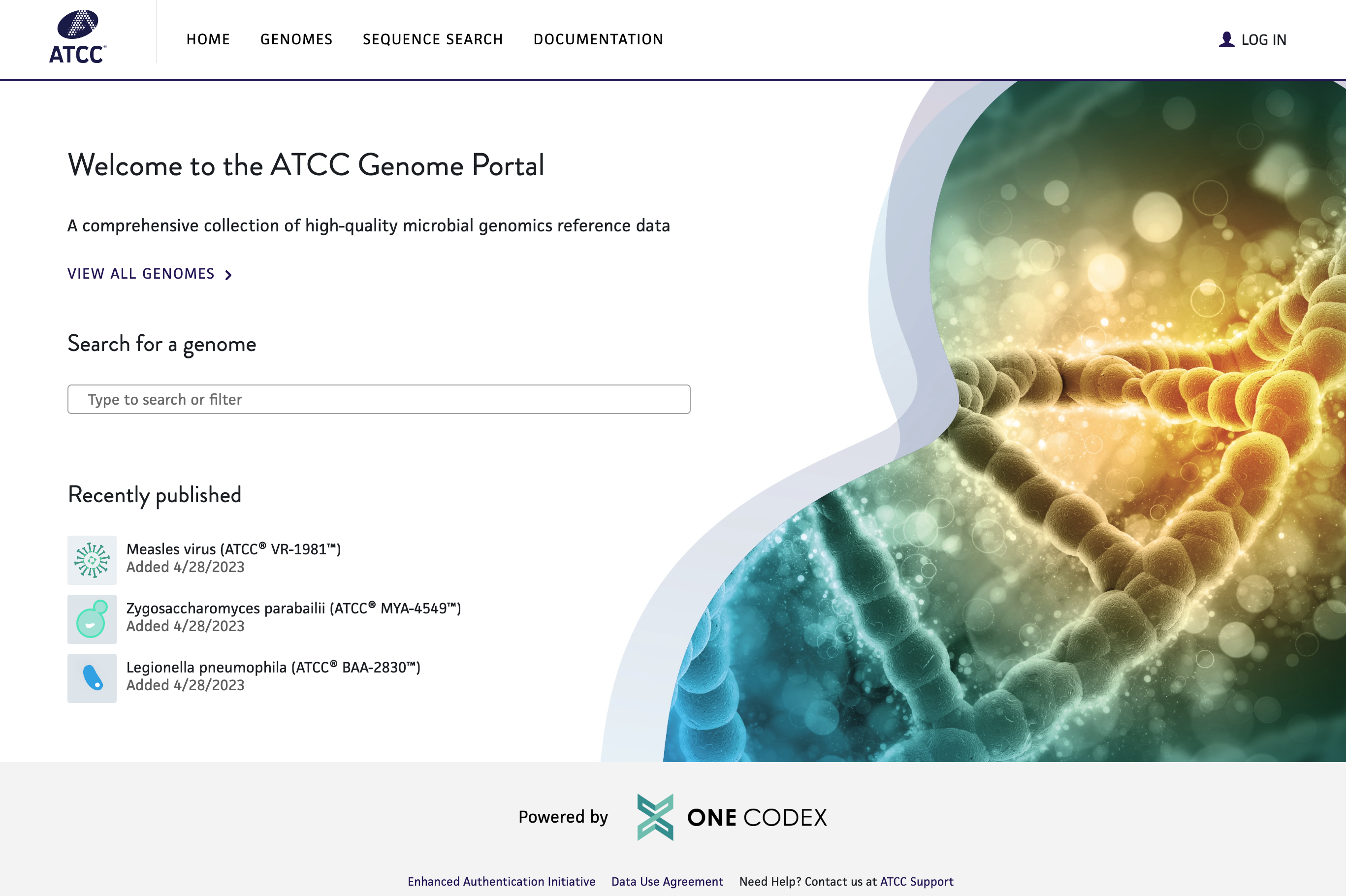 You can also click here to view a table of all genomes.