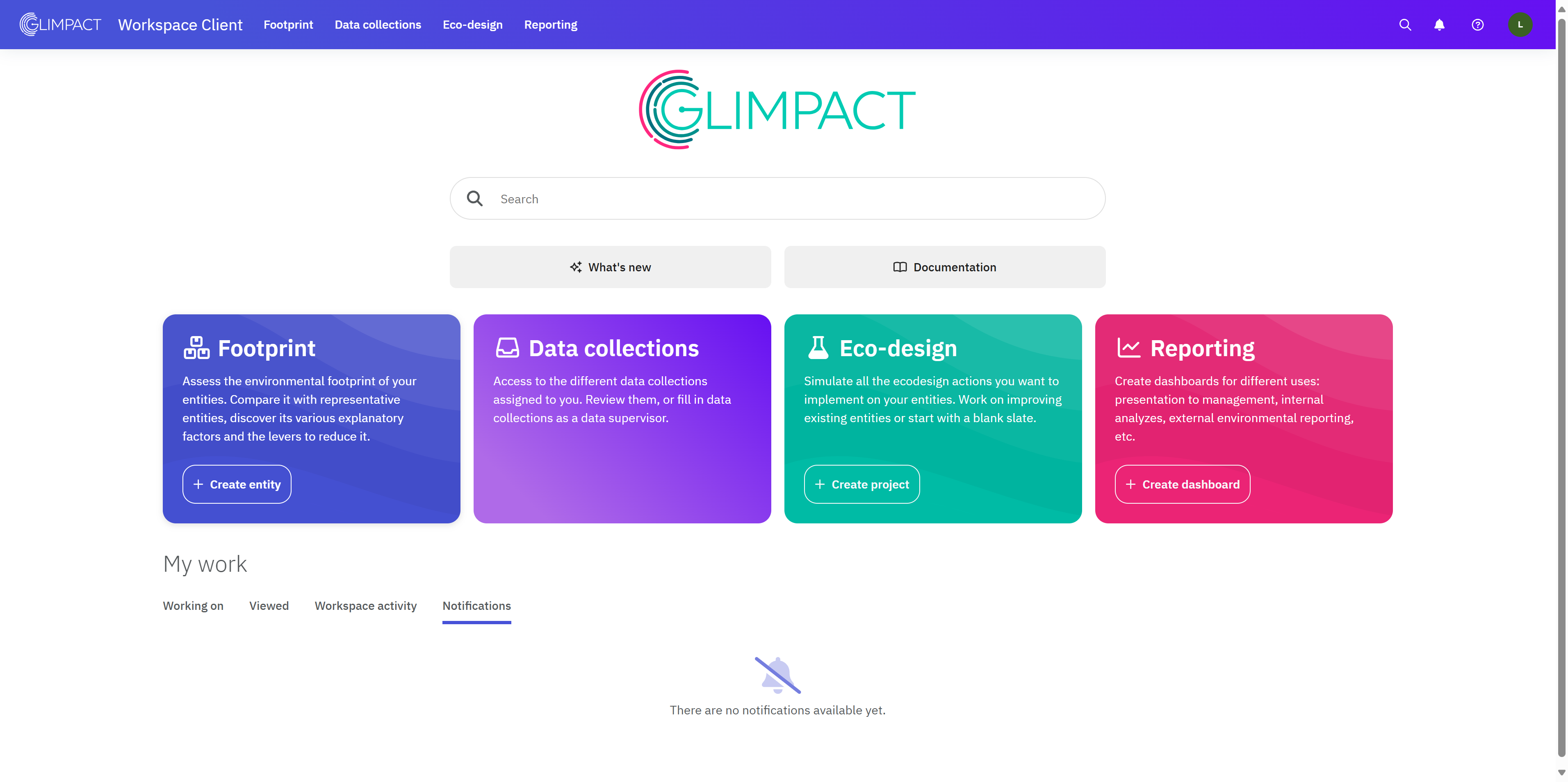 First, open a product via the Footprint module