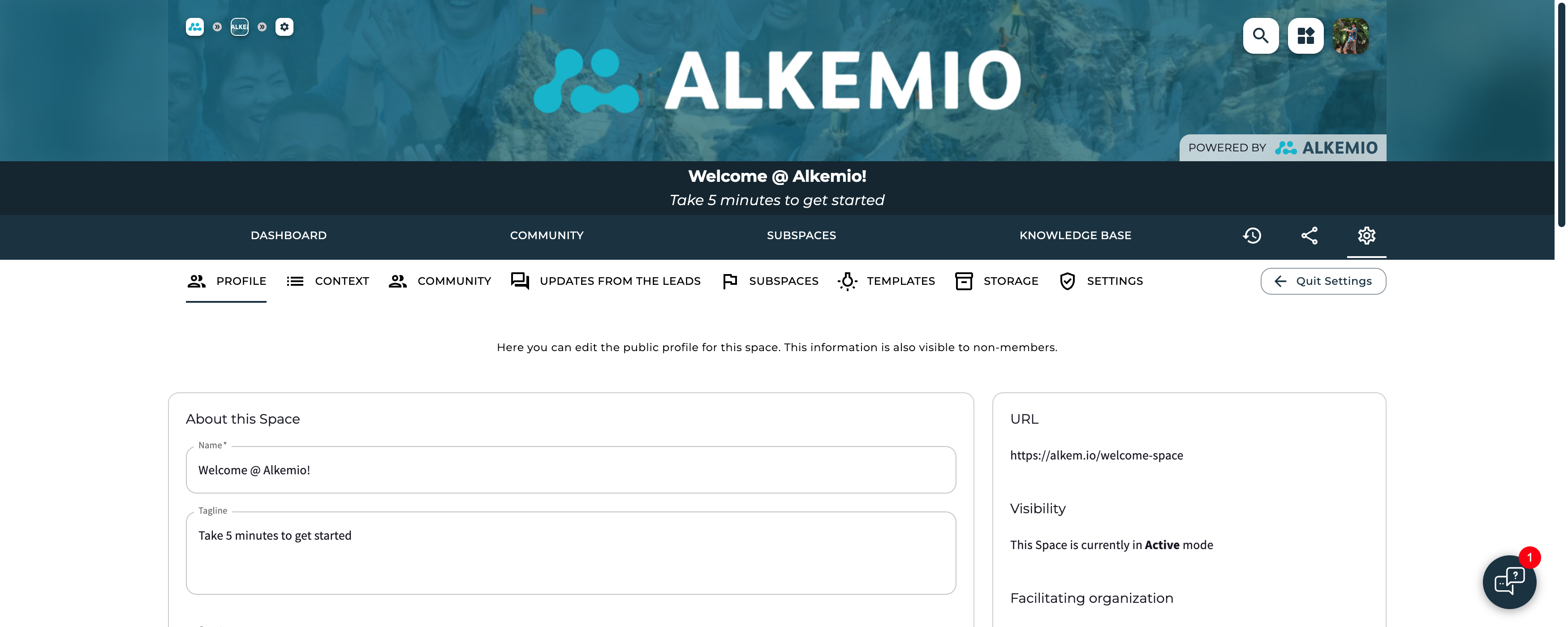  First, you decide how this community should collaborate.