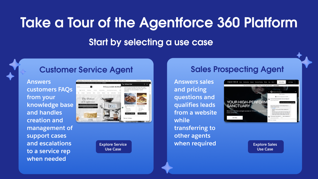 Explore Service Use Case