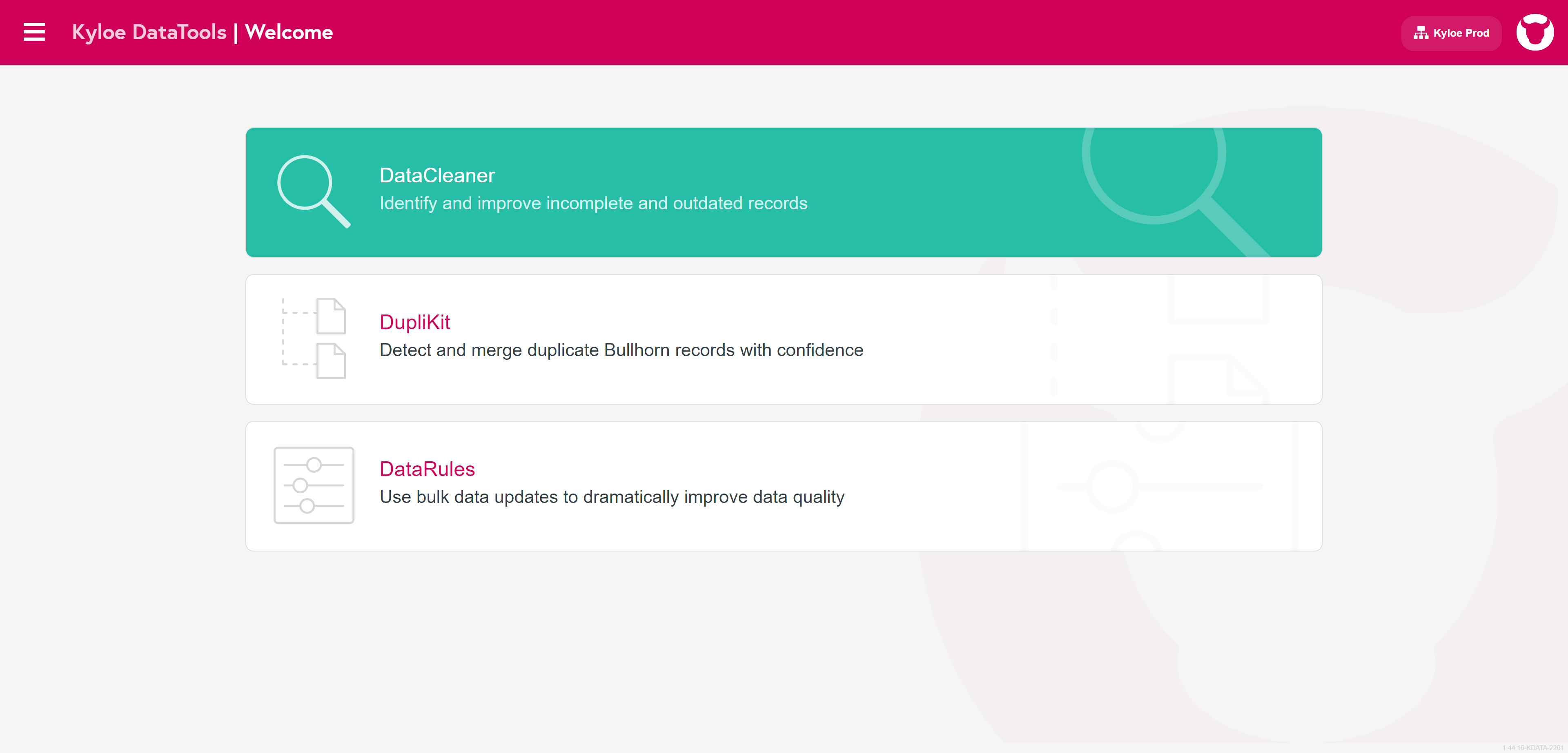 DataCleaner allows you to explore incomplete candidate and contact records in Bullhorn, so that you can start to complete or eliminate them from your searches.