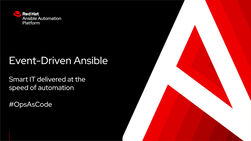 In this demo, you will discover how Event-Driven Ansible can leverage OpenShift as a source of events so that any kind of actions can be performed automatically when certain situations occur, really simplifying OpenShift administration.