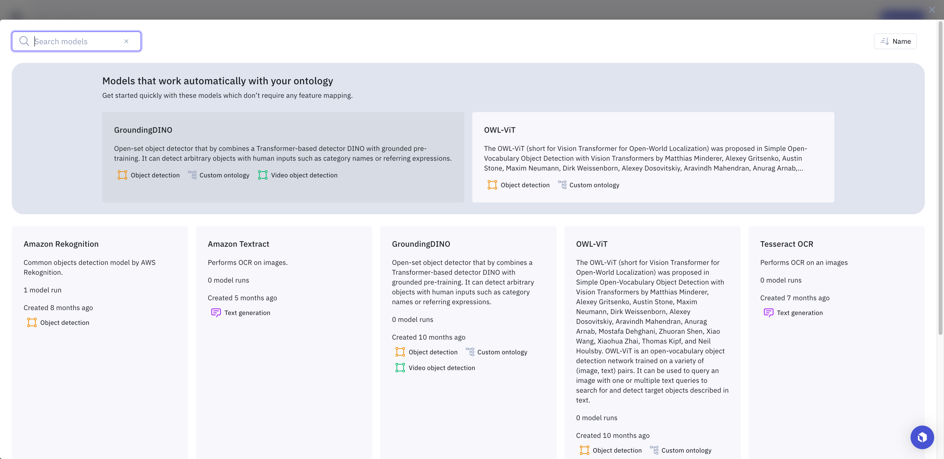 Select the best performing model for your use case.