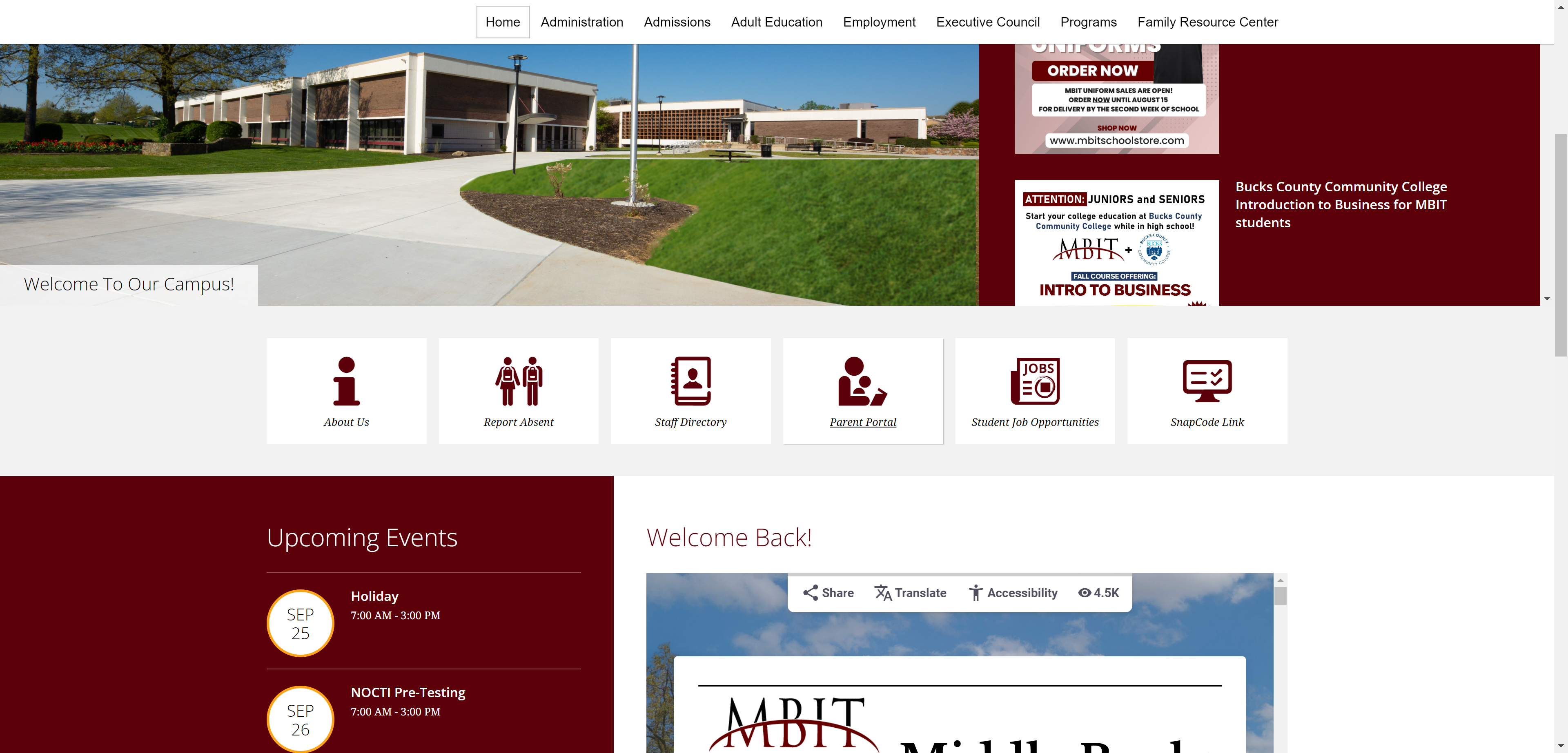 Select Parent Portal