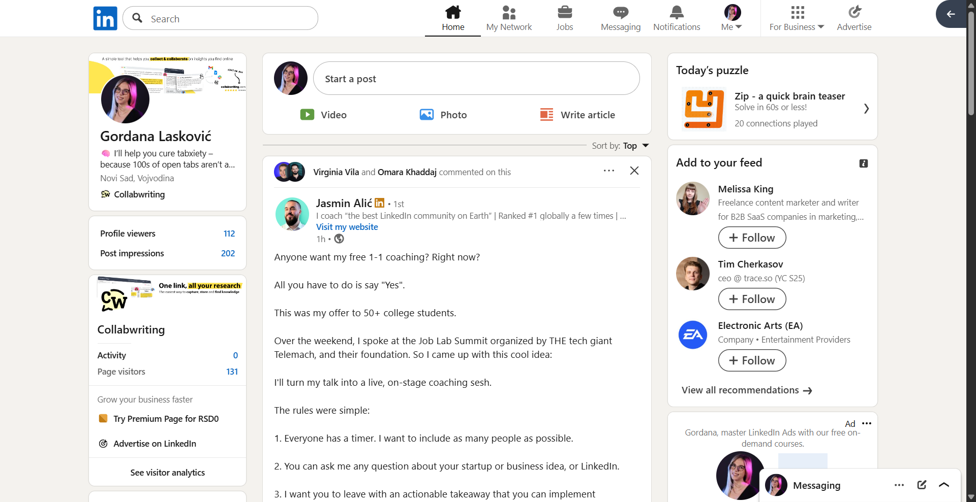 Open Collabwriting Extension