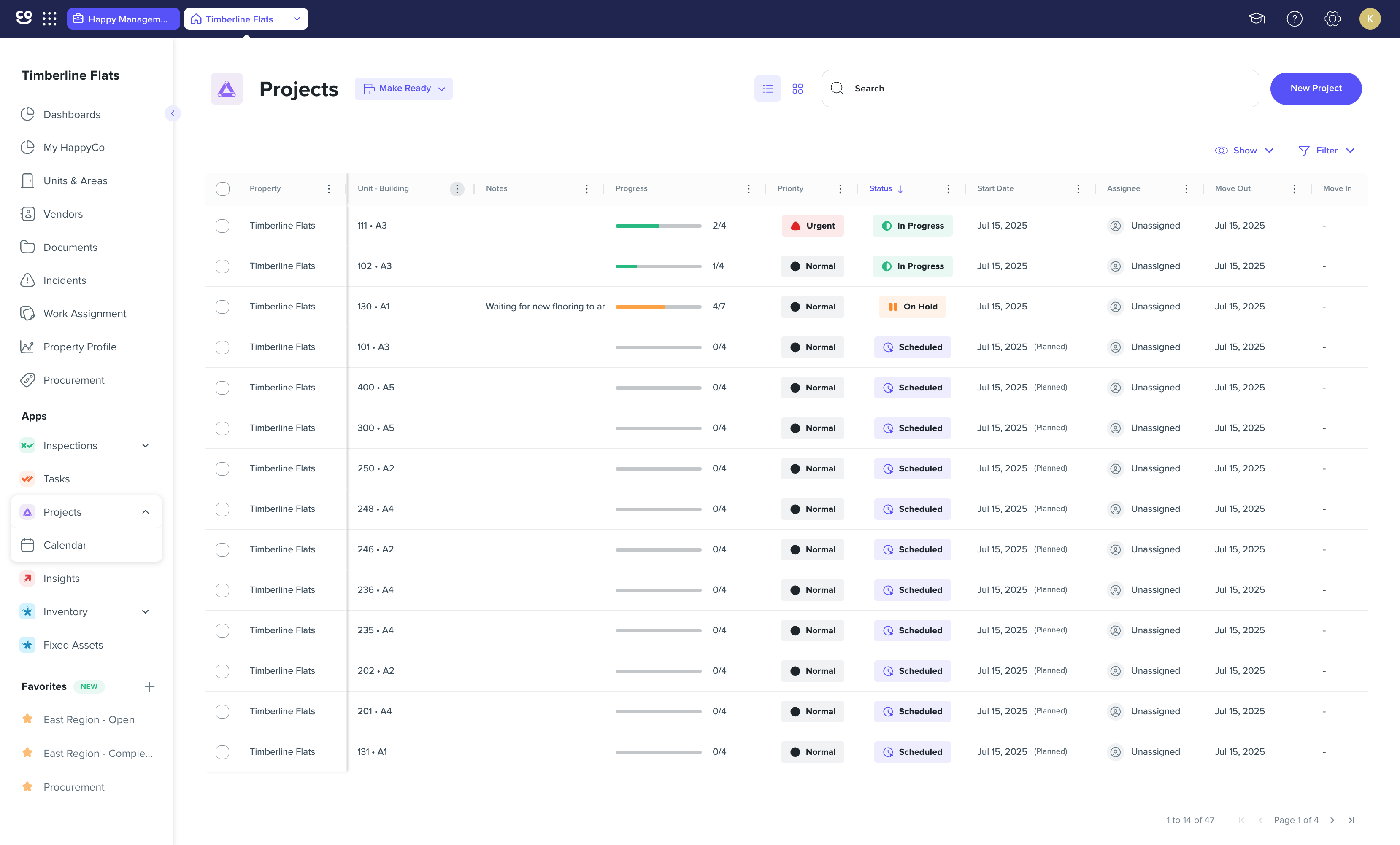 Access more options for custom views and organization.