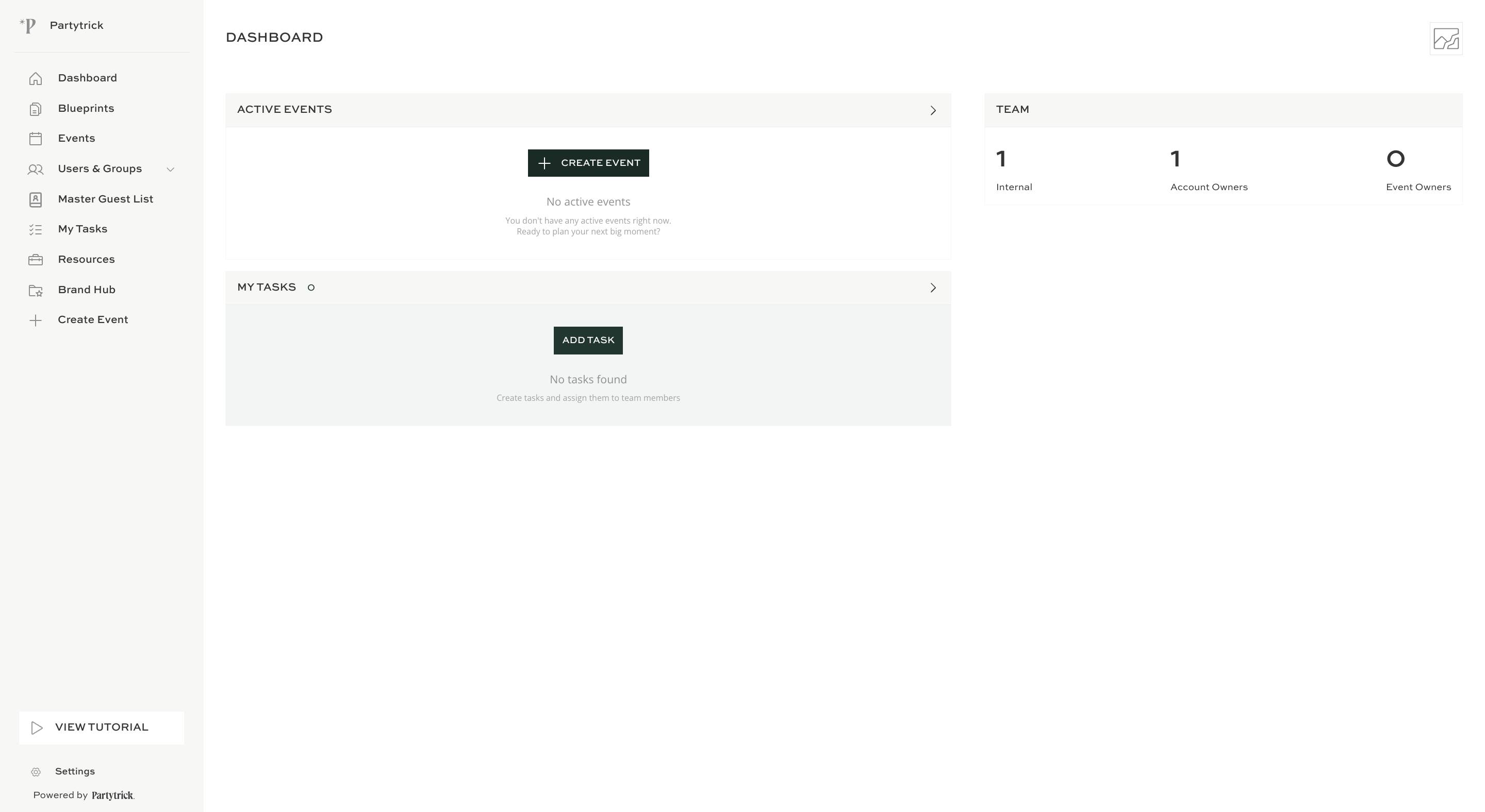 You can manually create an event by creating an event here.