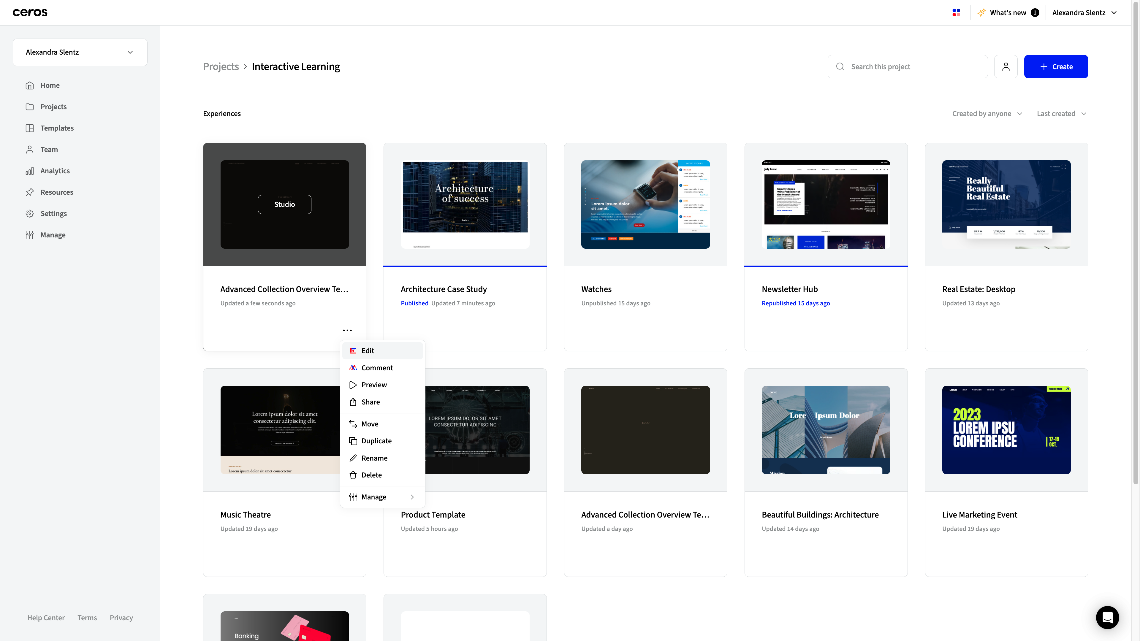 Select "Edit."