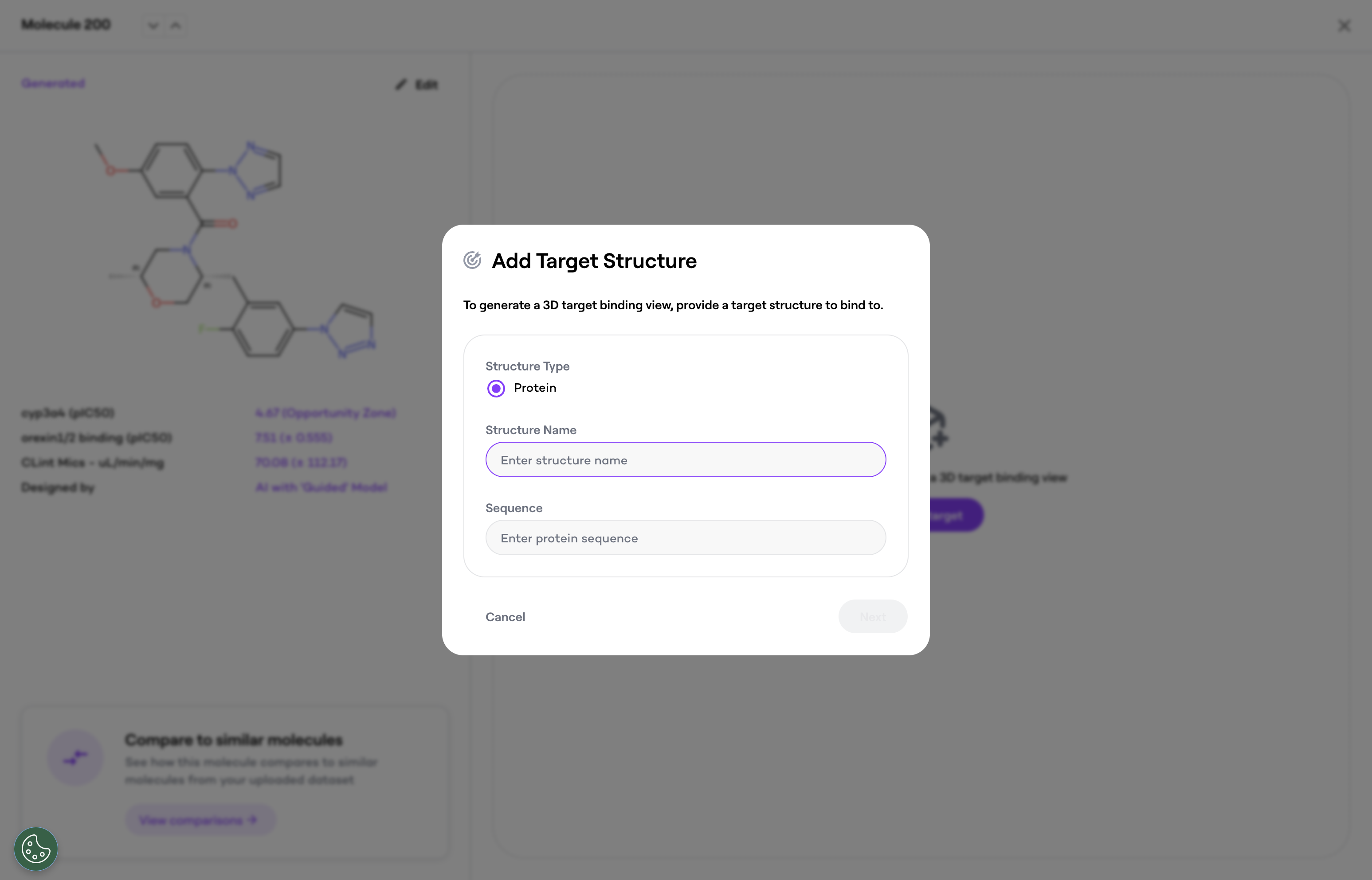 Choose a name for the protein structure.