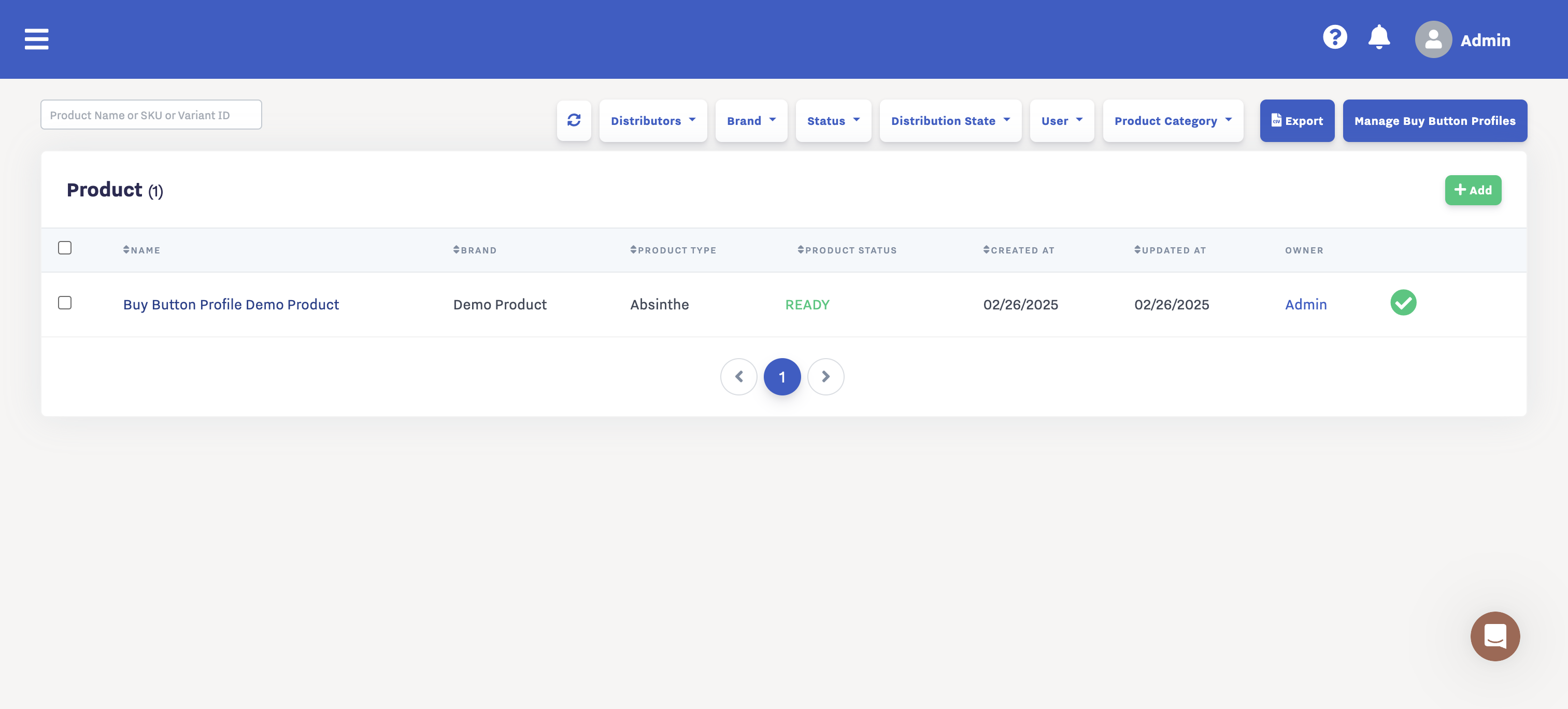 Choose the product you wish to update its buy button. *It’s crucial to update the buy buttons for all your active products.*