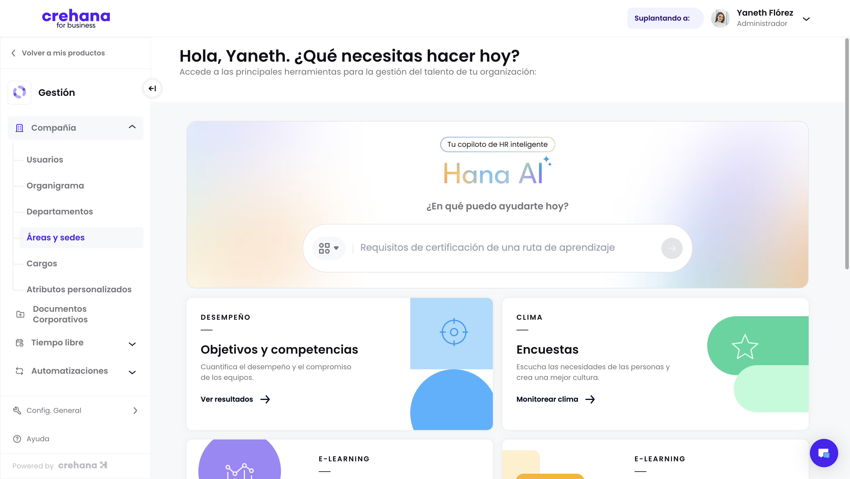 Organiza tu empresa sin límites.
Define todas las sedes y departamentos que necesites para estructurar tu organización.