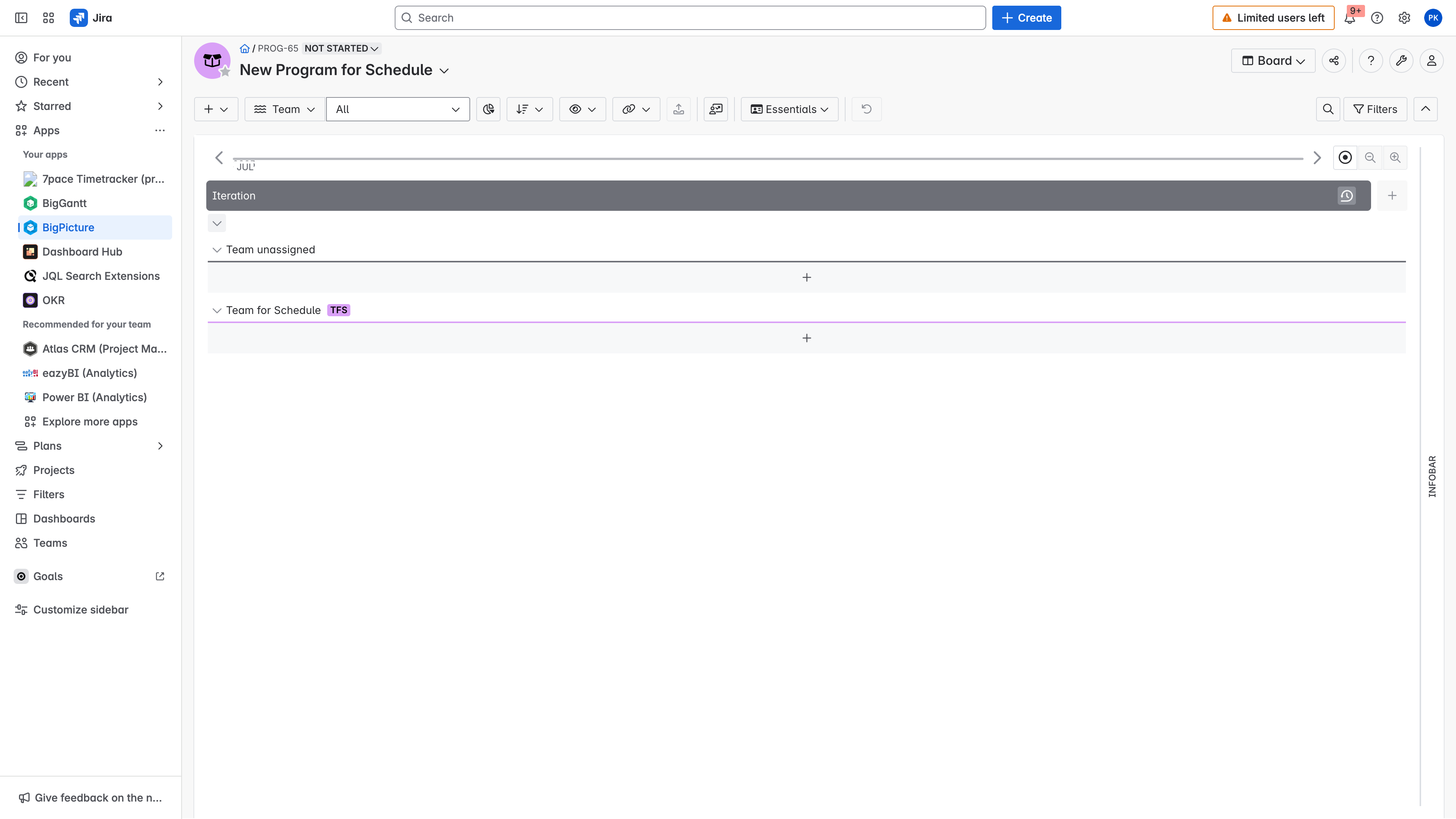 You need App Admin permission to edit the timebox schedule details in the Board module