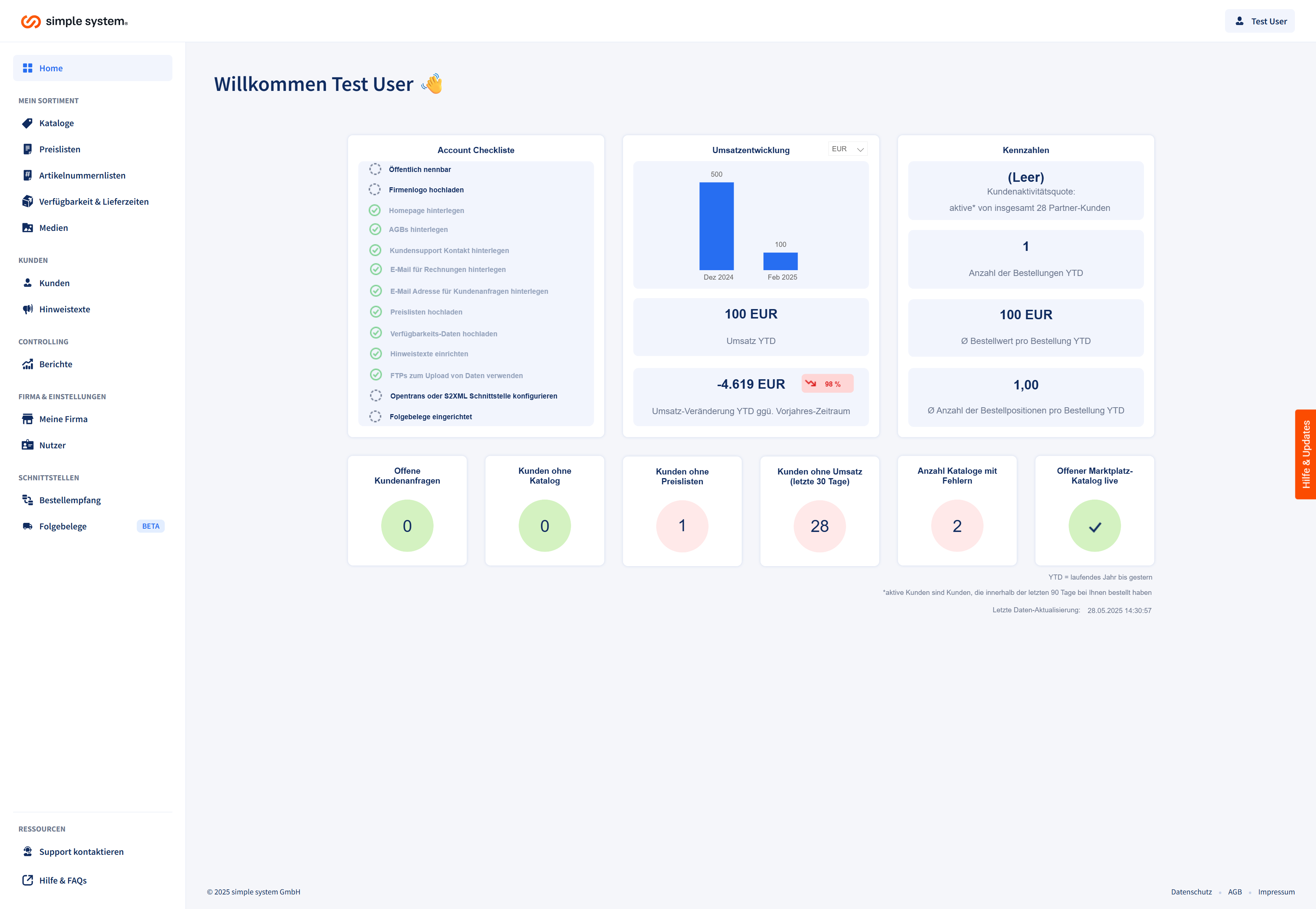 Hier erklären wir Ihnen den Bereich „Folgebelege“.