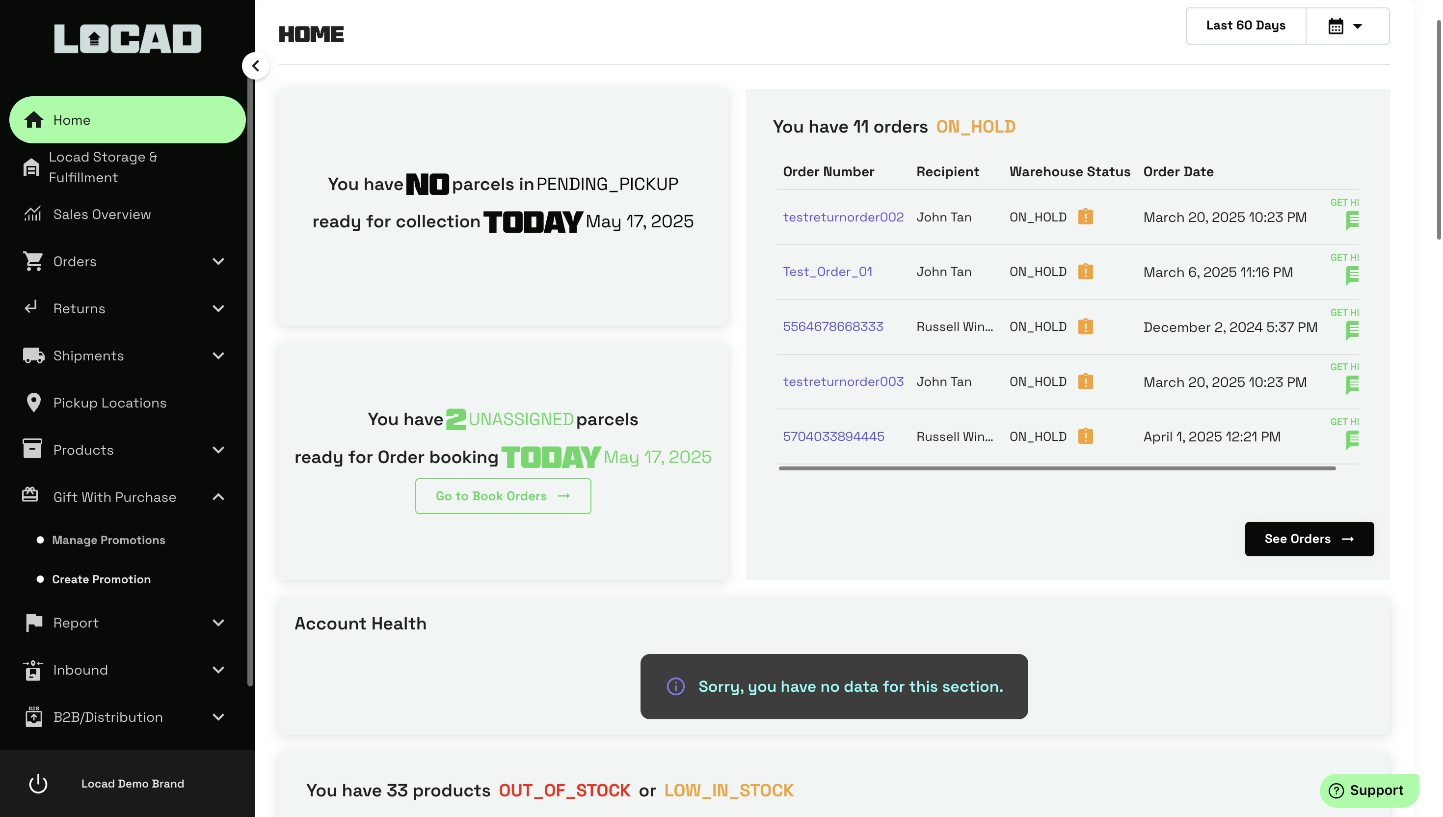Next, click on **Create Promotion** to start setting up a new campaign.