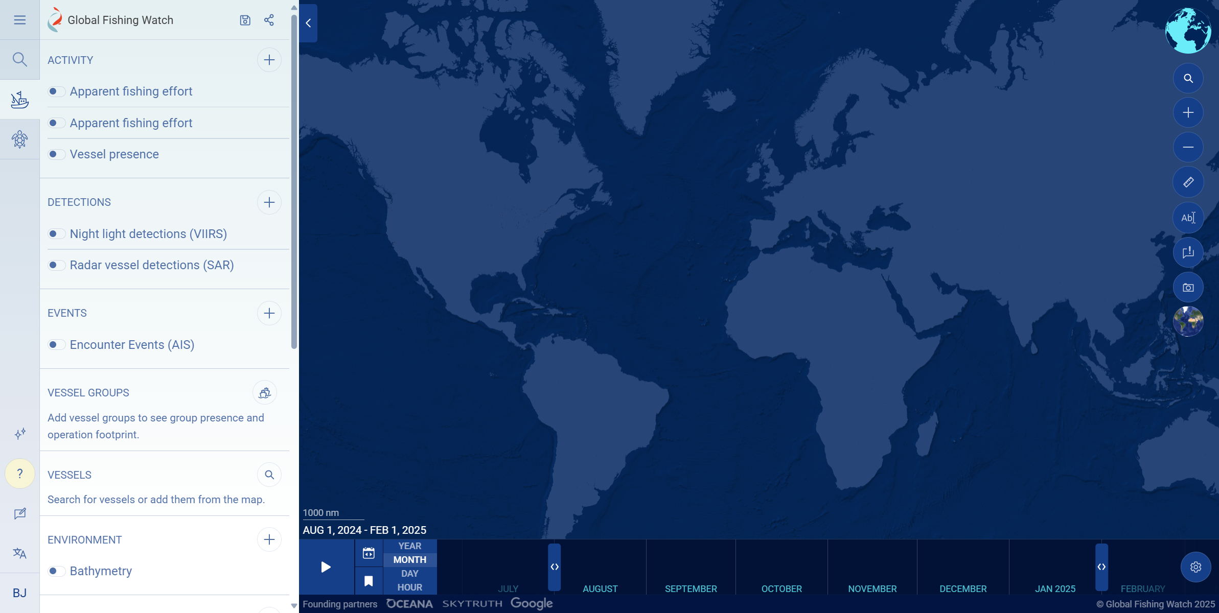 Dynamic reports offer a rapid way to access and understand more information about any ocean area, exclusive economic zone, marine protected area or area of interest.