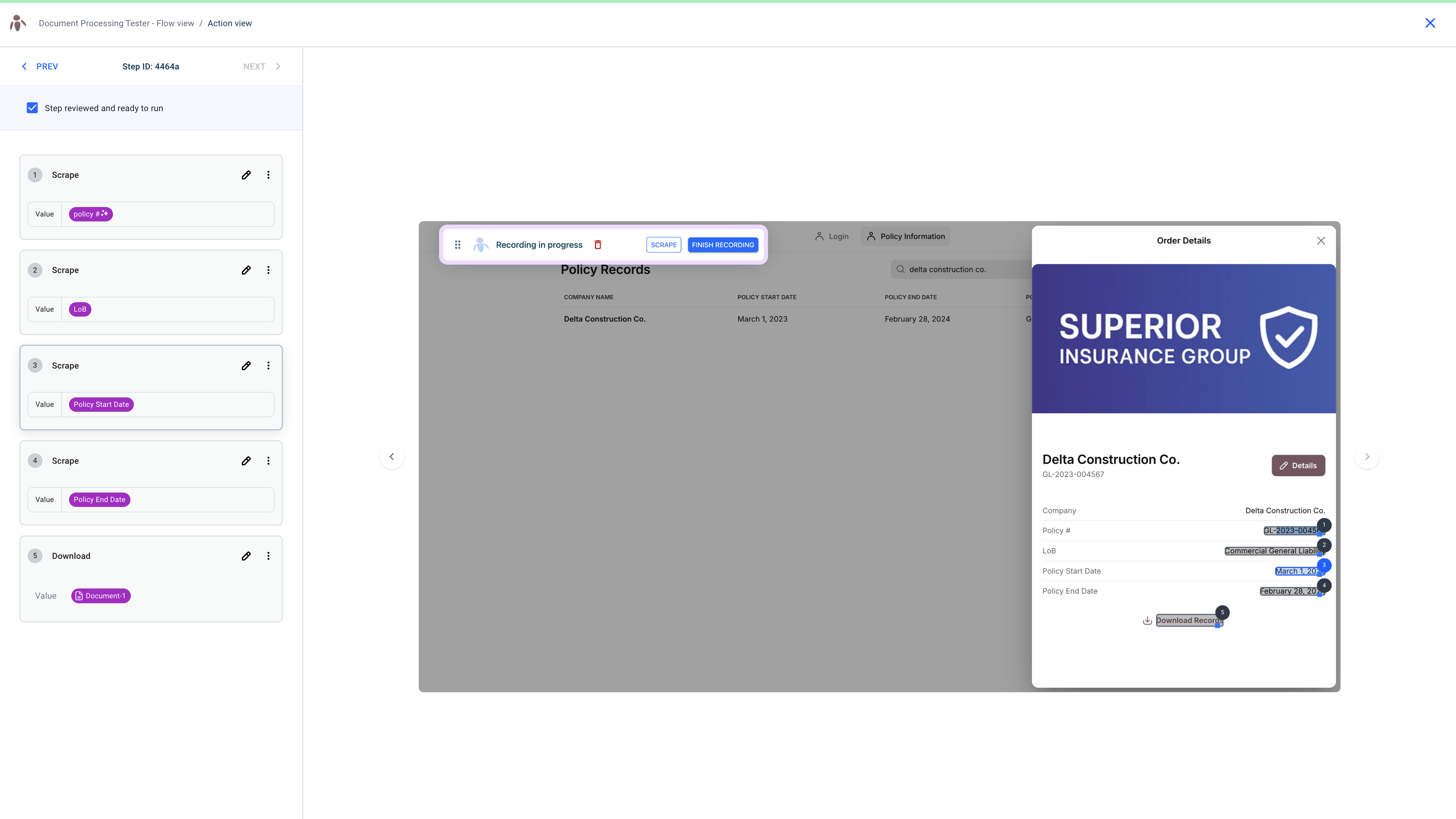 Click on the variable you’d like to apply a transformation to