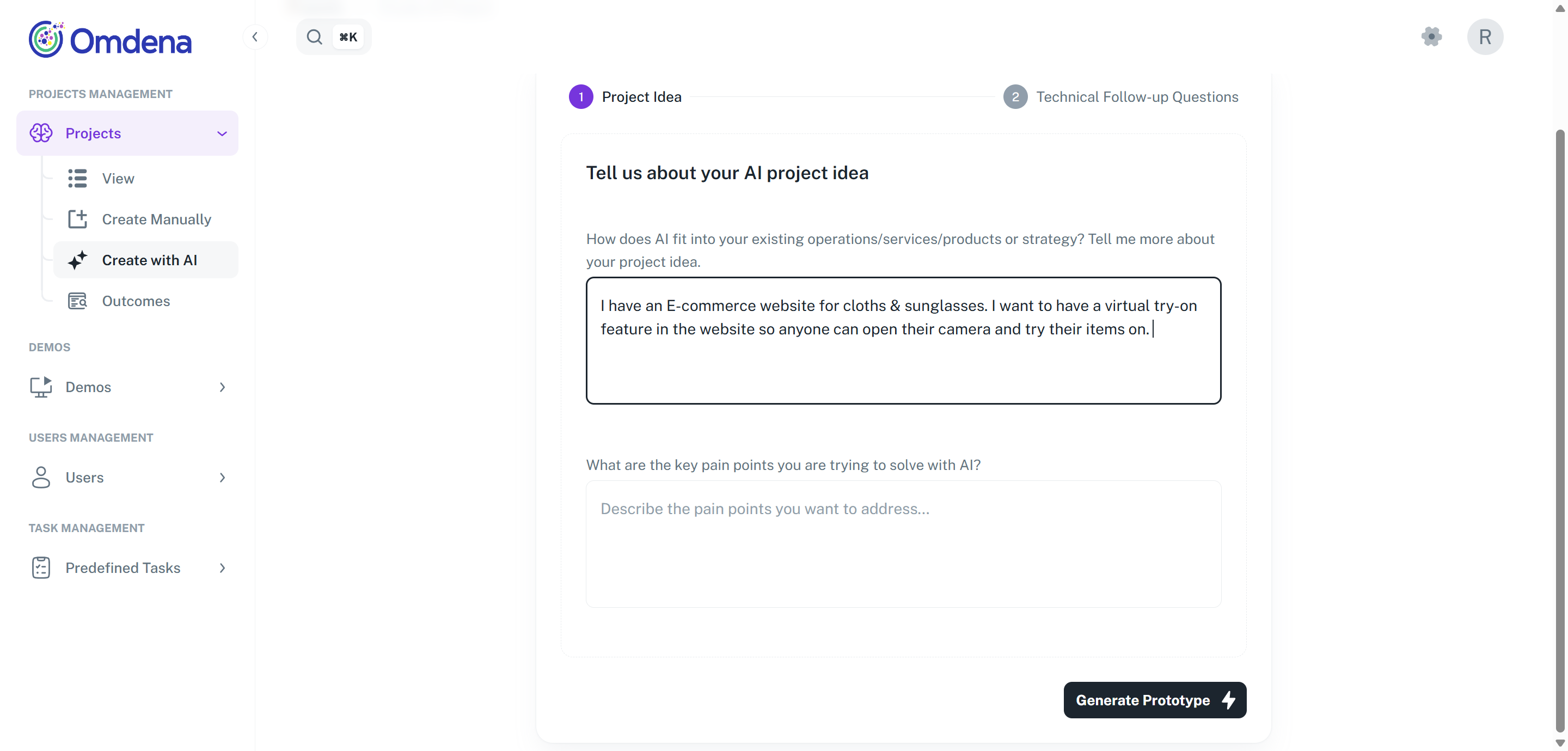 Share the main challenges your project aims to solve to ensure your idea addresses real needs.